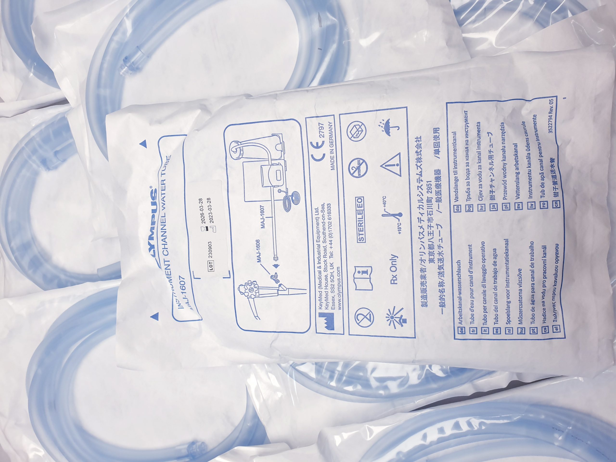 Olympus MAJ-1607 MAJ1607 MAJ 1607 Instr Channel Water Tube For OFP-2 Biopsy Irrigator thumbnail 7