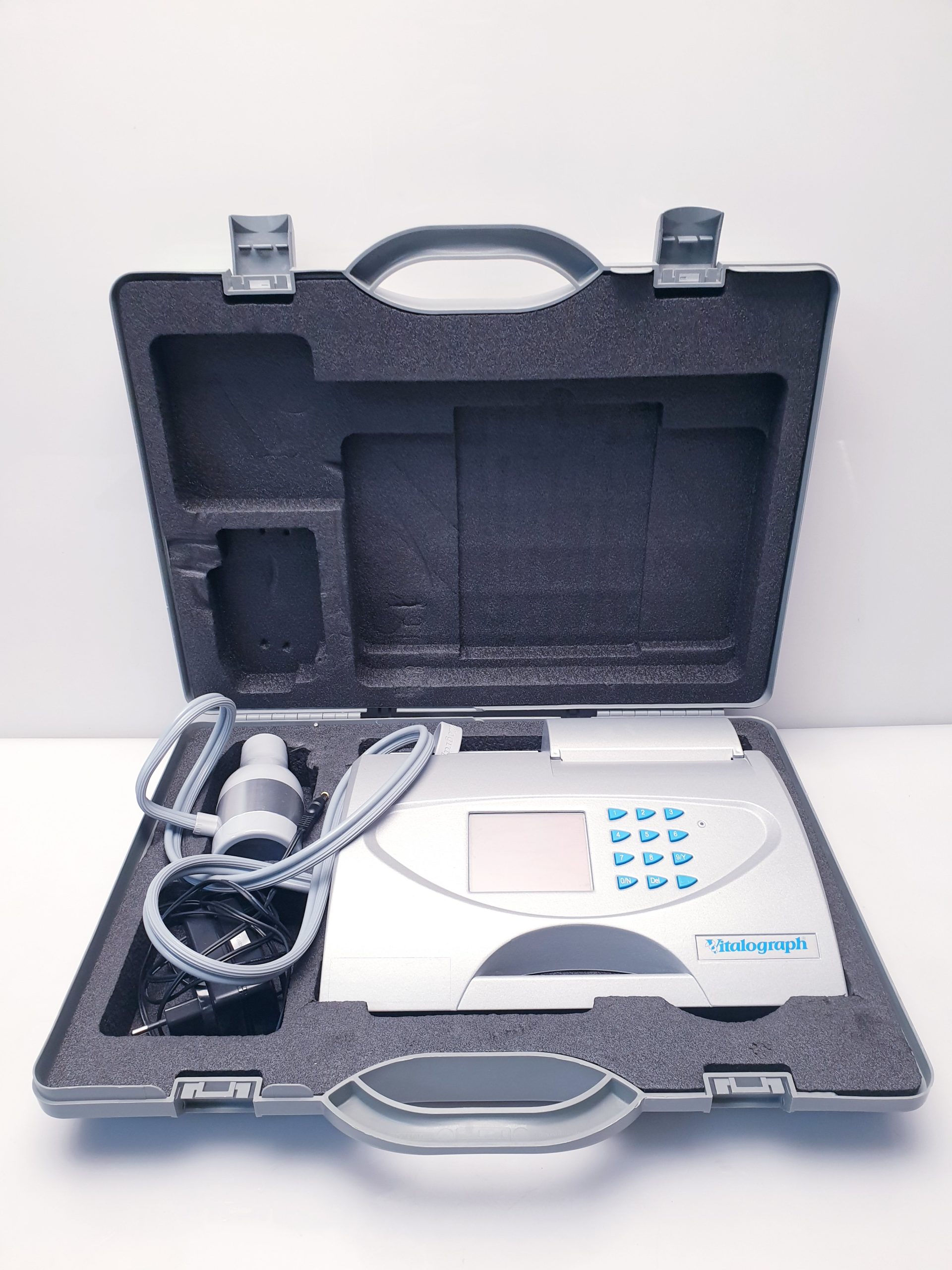 Vitalograph Alpha Modell 6000 Spirometer Lungenfunktionsmeßgerät thumbnail 2