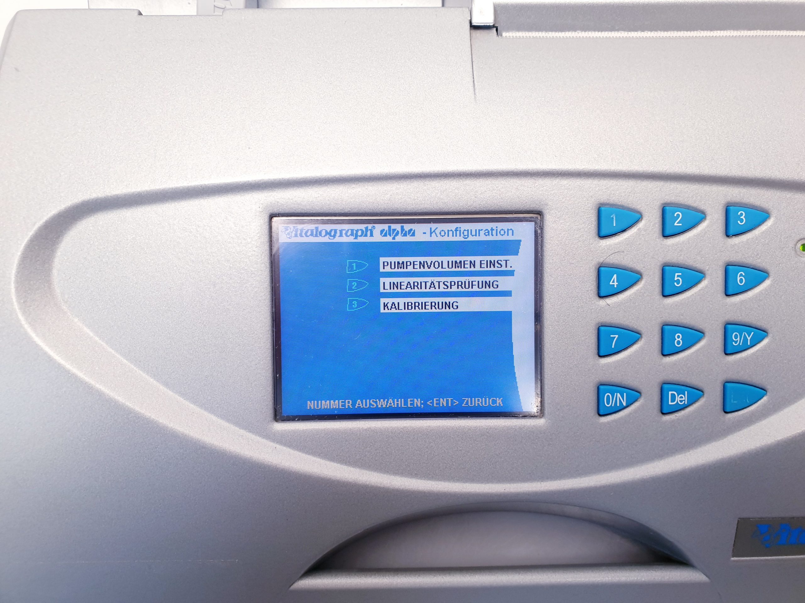 Vitalograph Alpha Modell 6000 Spirometer Lungenfunktionsmeßgerät thumbnail 13