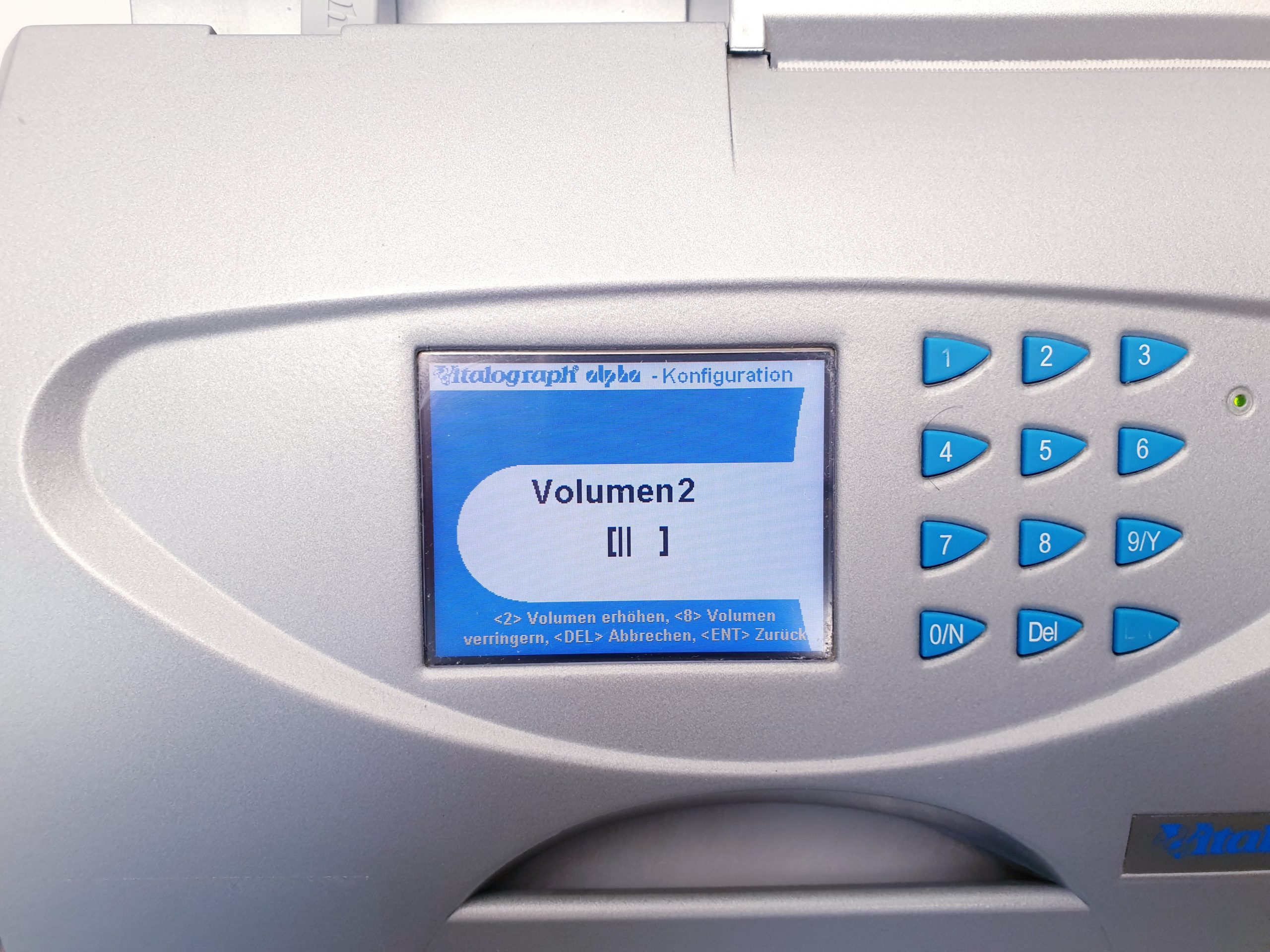Vitalograph Alpha Modell 6000 Spirometer Lungenfunktionsmeßgerät thumbnail 33