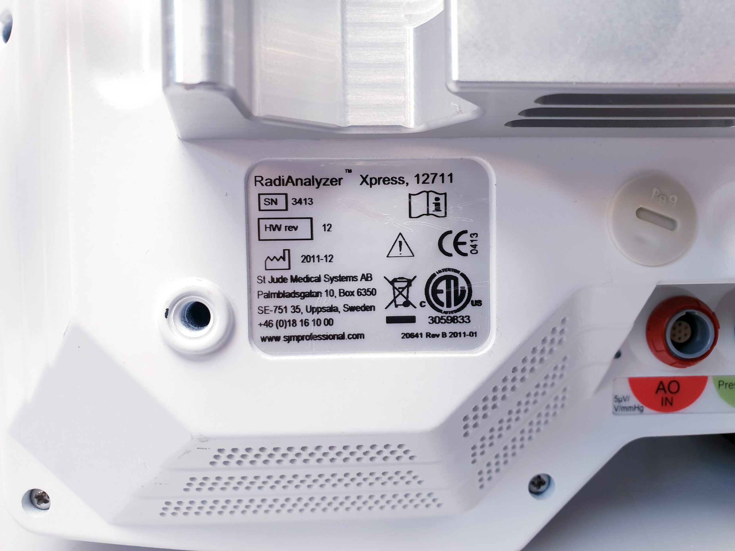 St. Jude Medical Systems AB RadiAnalyzer Xpress thumbnail 7