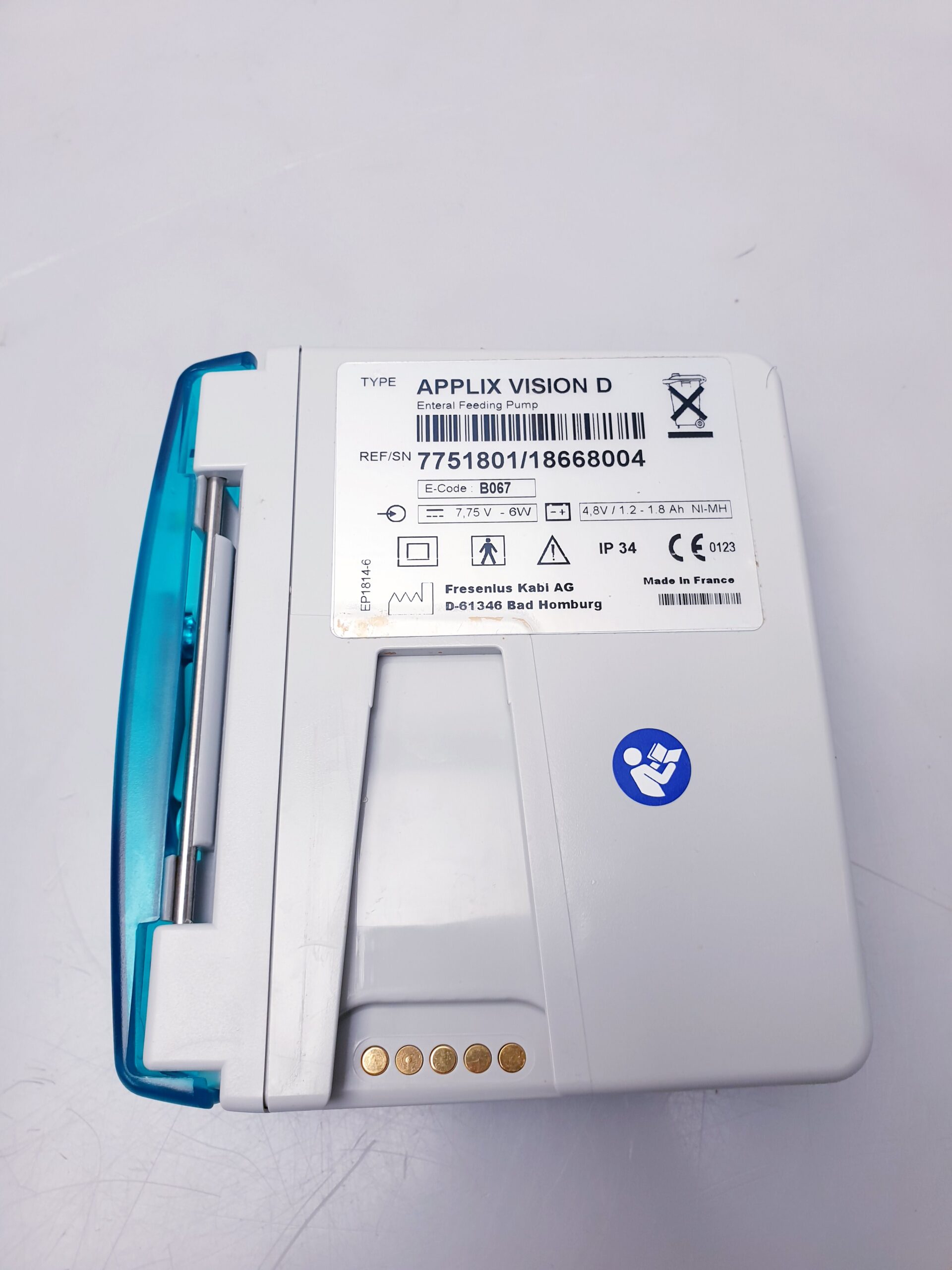Fresenius Applix Vision D Enterale Ernährungspumpe thumbnail 5