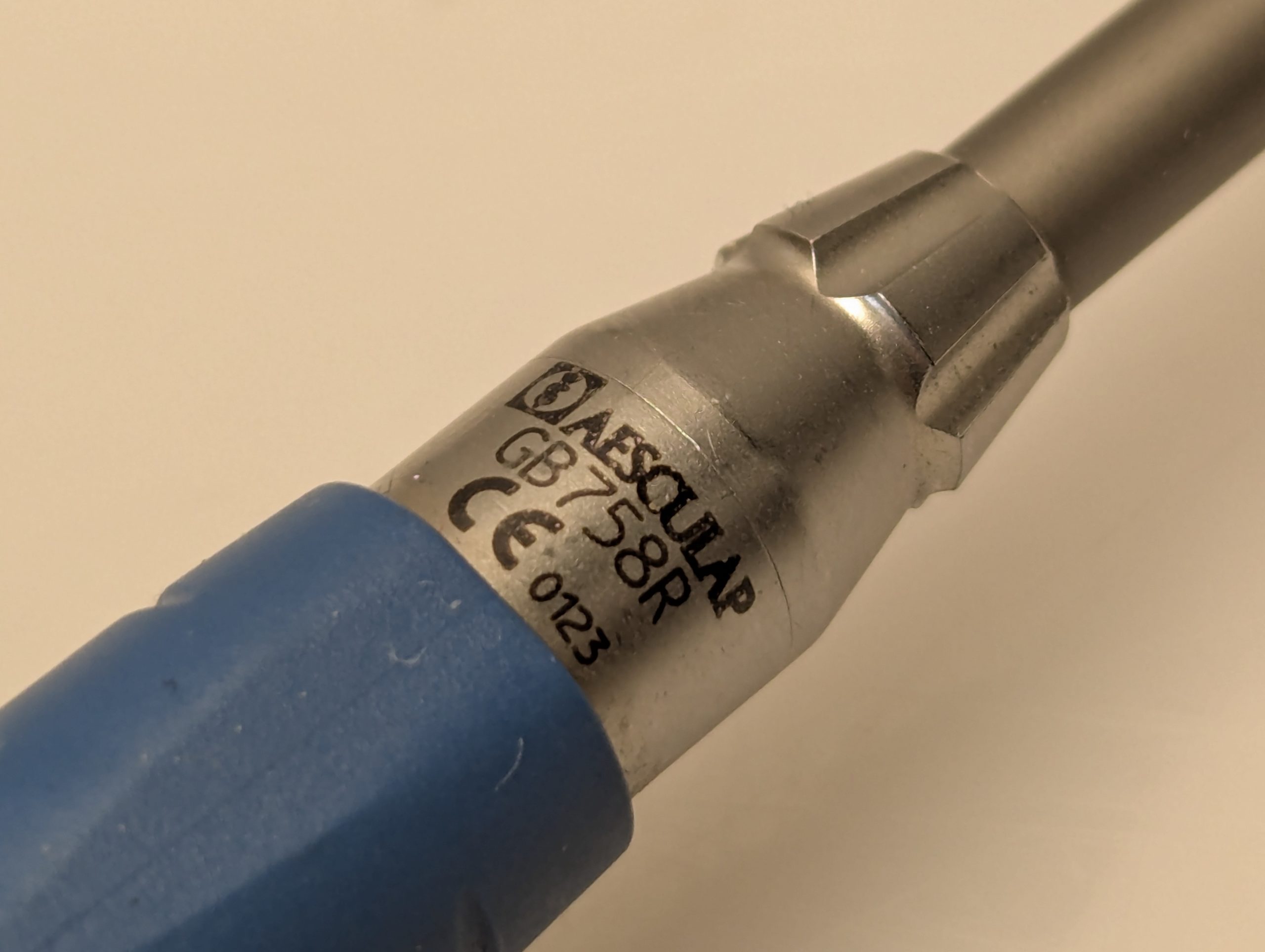 AESCULAP GB758R – GB 758 R – HILAN XS POWER SYSTEM angled long handpiece thumbnail 12