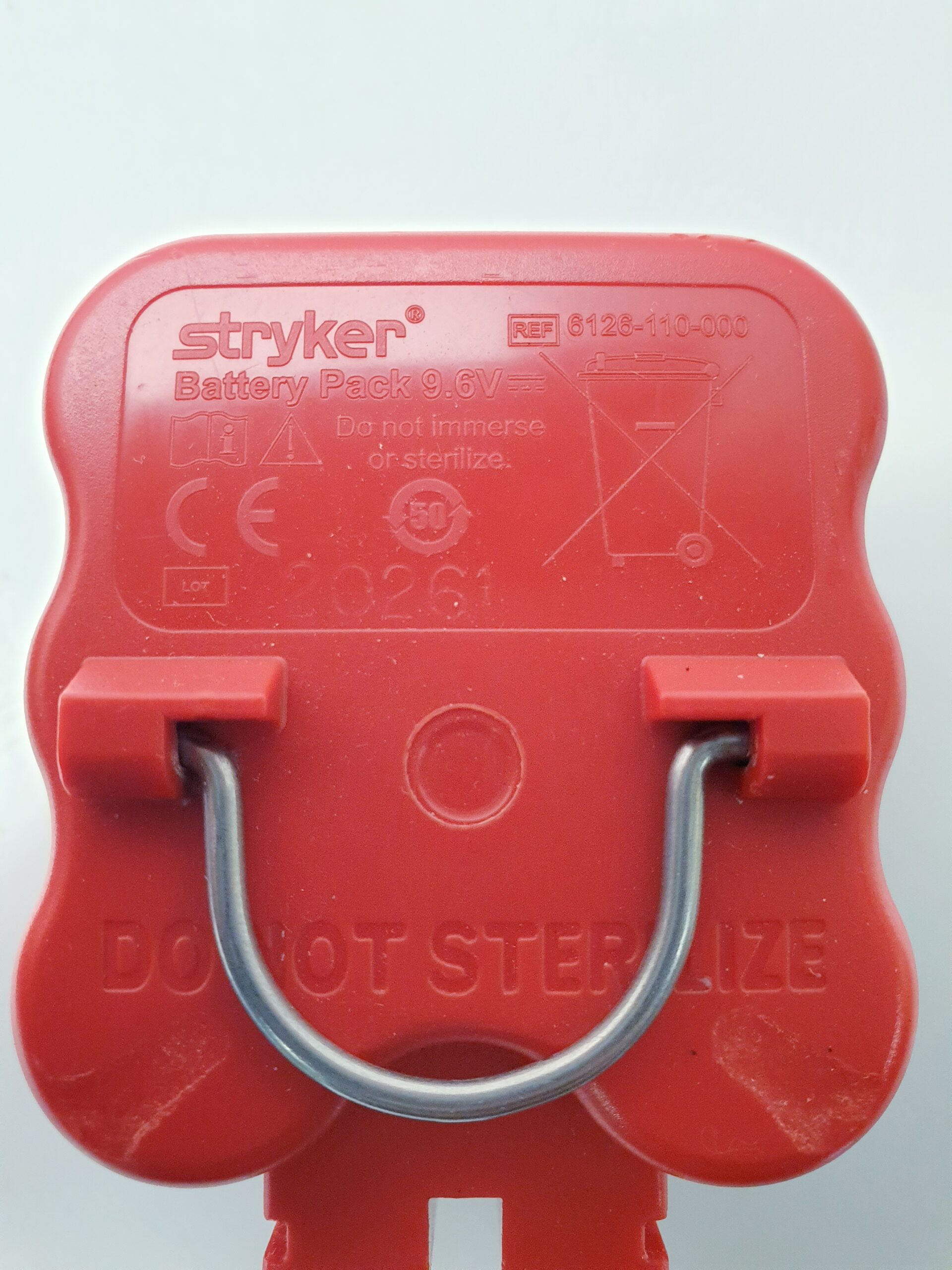 Stryker System 6 Non-Sterile Battery Pack 6126-110-000 thumbnail 6