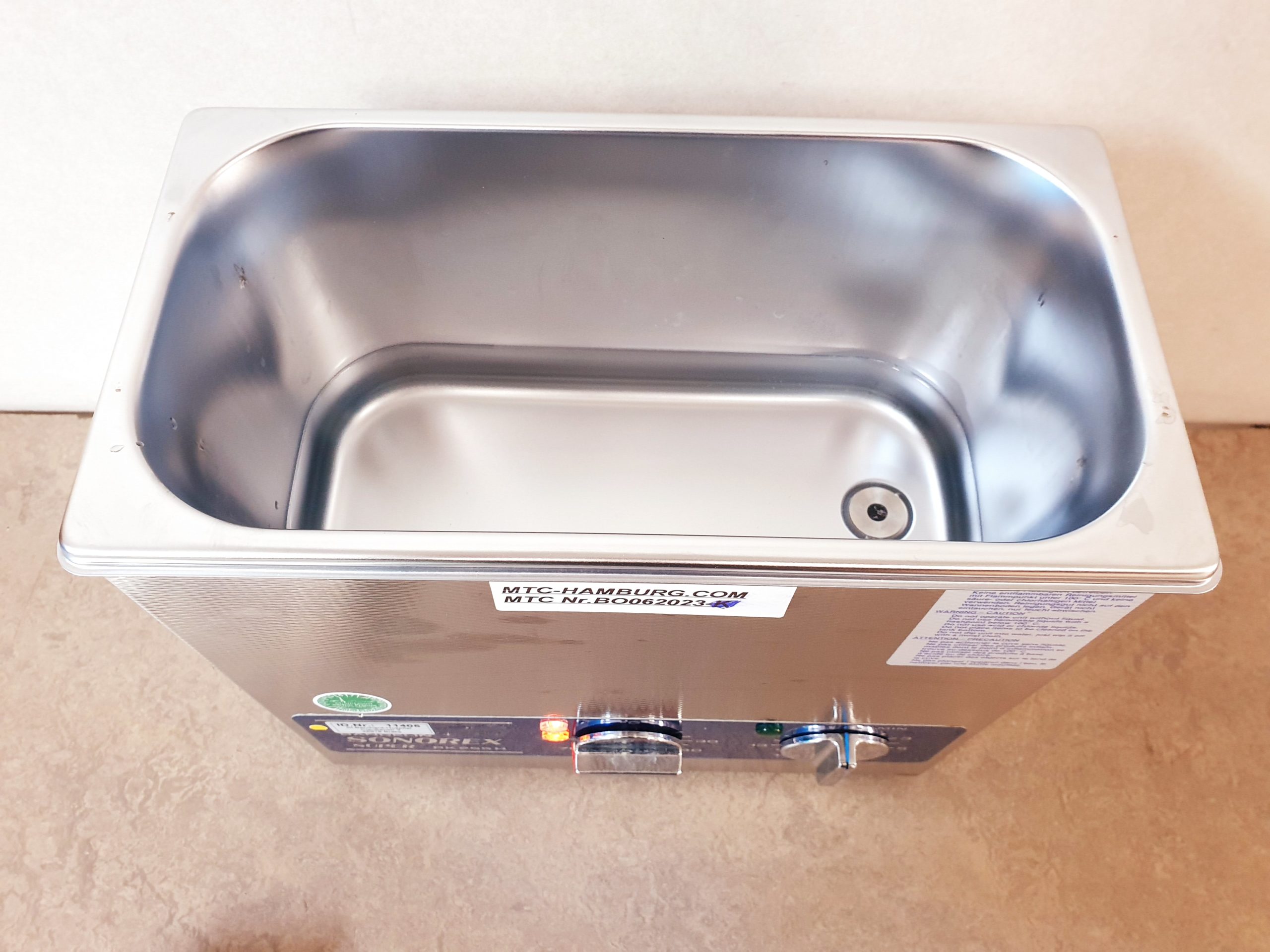 Bandelin SONOREX SUPER RK 255 H – 255H mit Heizung Ultraschallreiniger 5,5 Liter — image 1 of 4