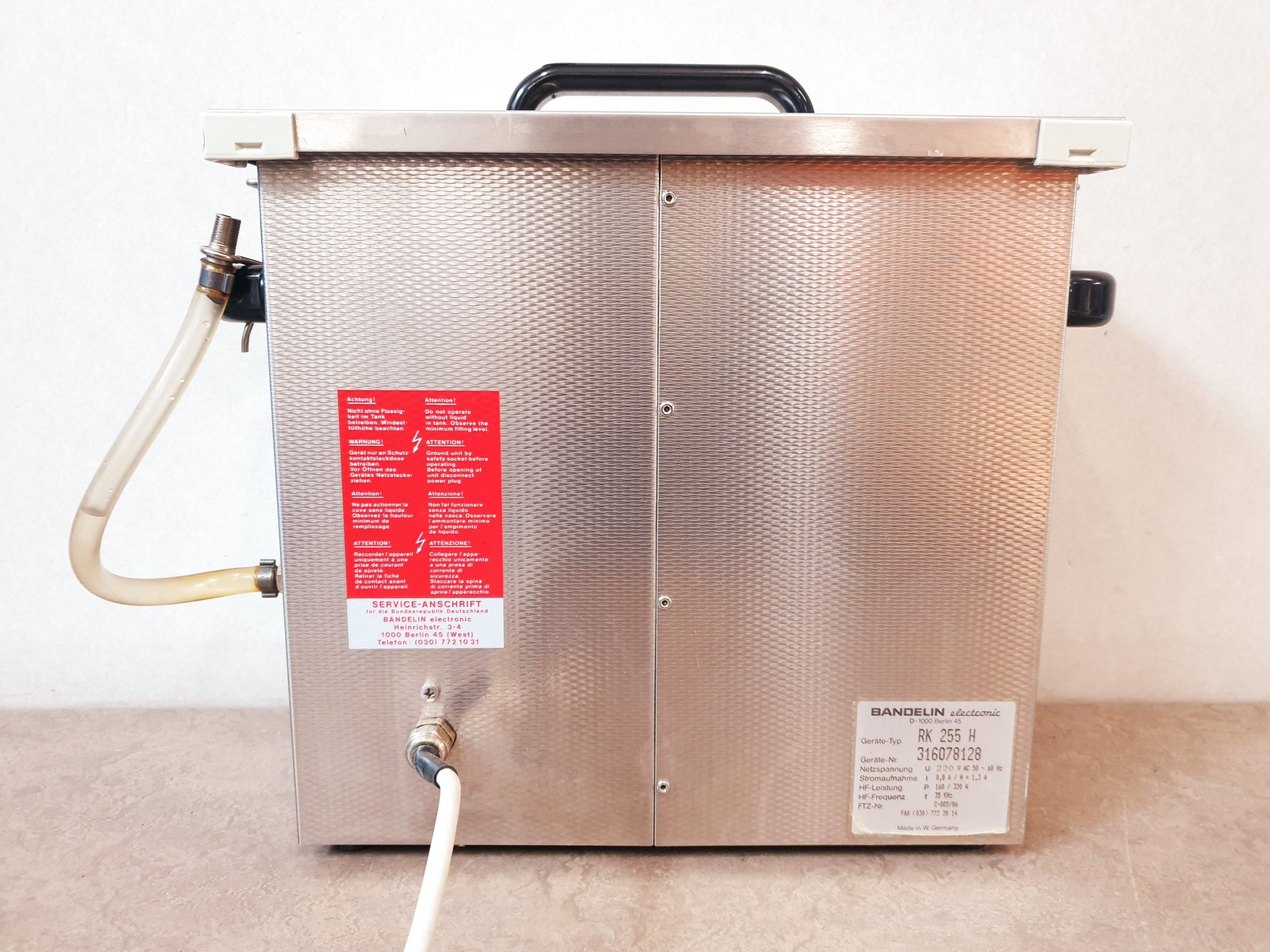 Bandelin SONOREX SUPER RK 255 H – 255H mit Heizung Ultraschallreiniger 5,5 Liter thumbnail 3