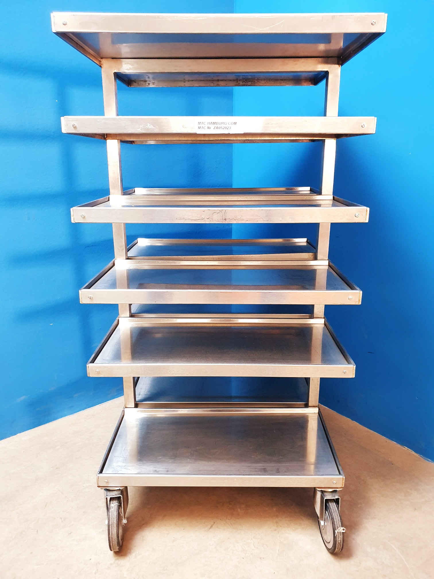 Aesculap Steriraumwagen – Transportwagen – Rollbar — image 1 of 6