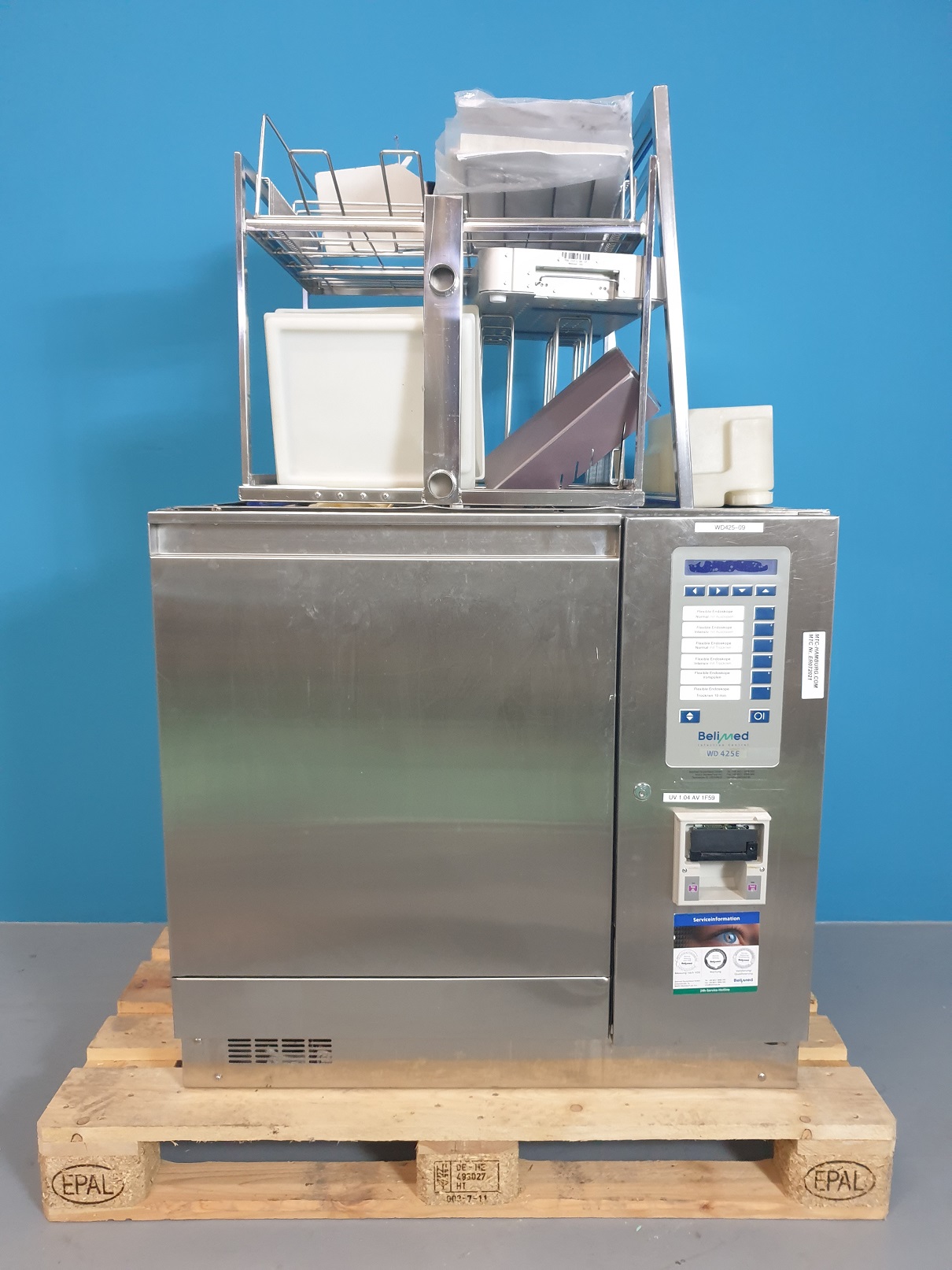 Belimed WD 425 E // WD425E // Reinigungs- und Desinfektionsgerät Endoskopwaschmaschine Endoscopy Desinfector – — image 1 of 6