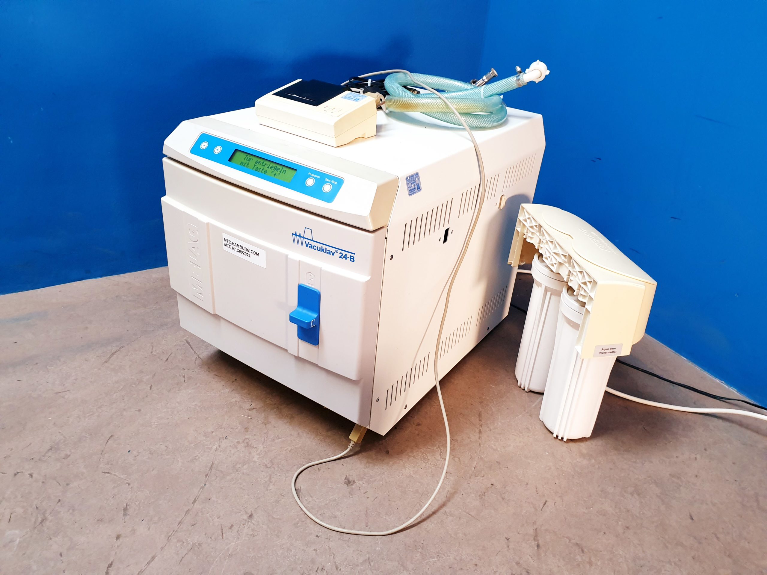 Melag Vacuklav 24 B / 24B Sterilisator // B-Klasse, EN 13060. thumbnail 3