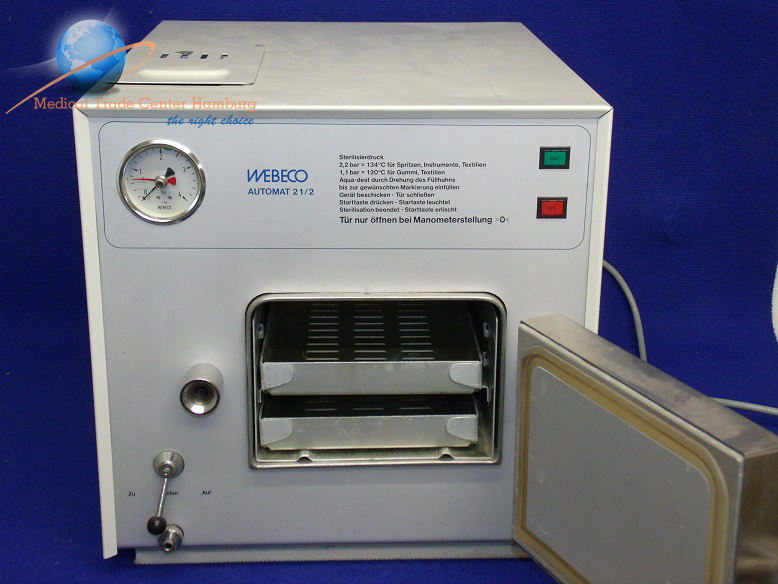 Webeco Automat 2 1/2 Sterilisator — image 1 of 3