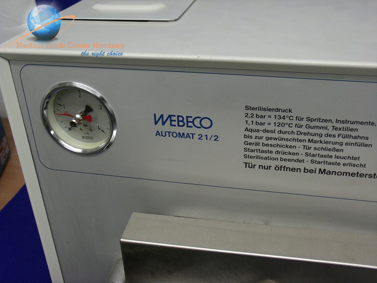 Webeco Automat 2 1/2 Sterilisator thumbnail 3