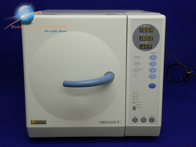 Sirona Siroclave B Autoklav B Klasse Sterilisator Baujahr 2003 — image 1 of 2