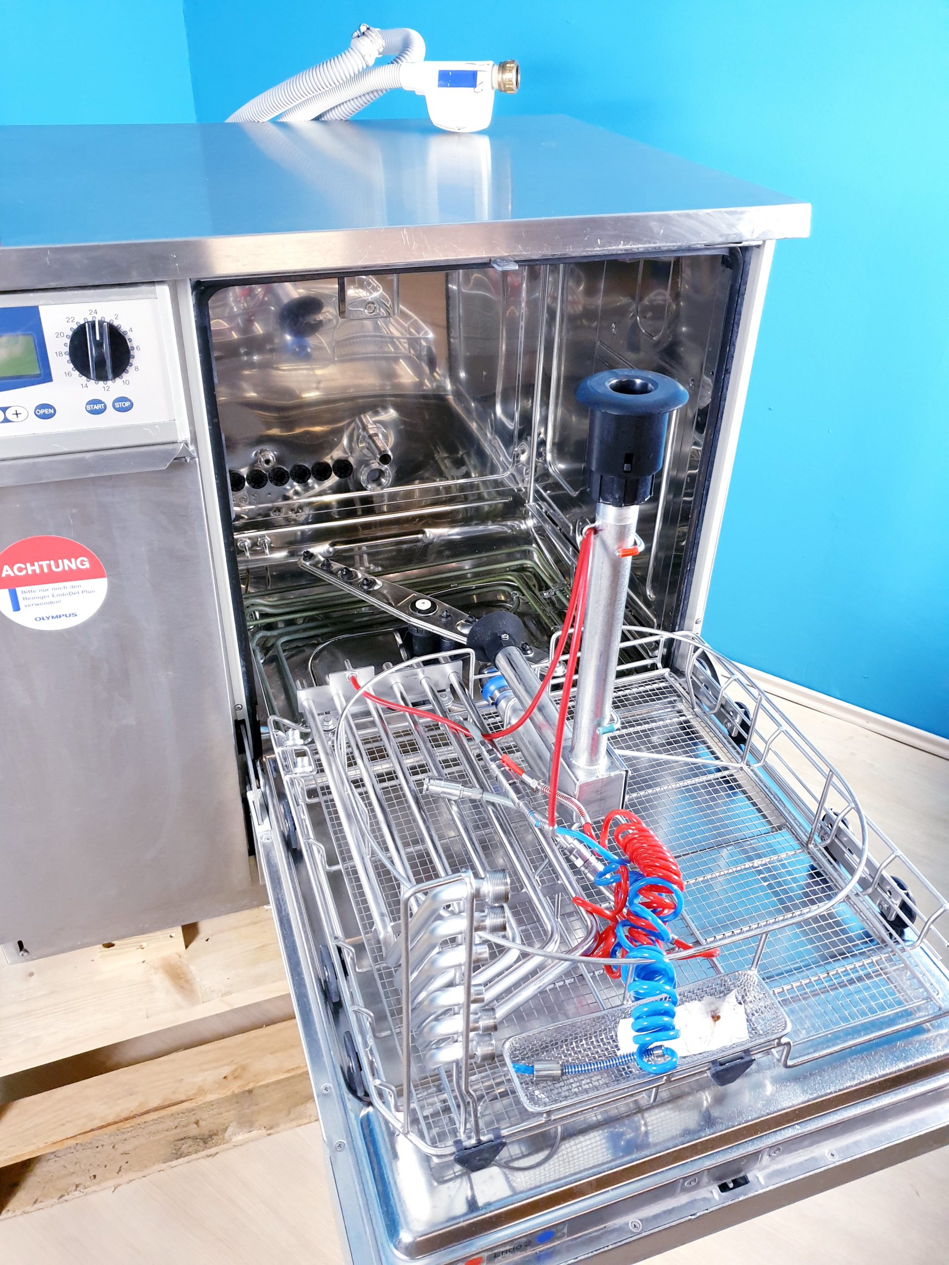 Olympus ETD 3 Endoskopie Desinfektionsmaschine Waschmaschine PA Prozess thumbnail 6
