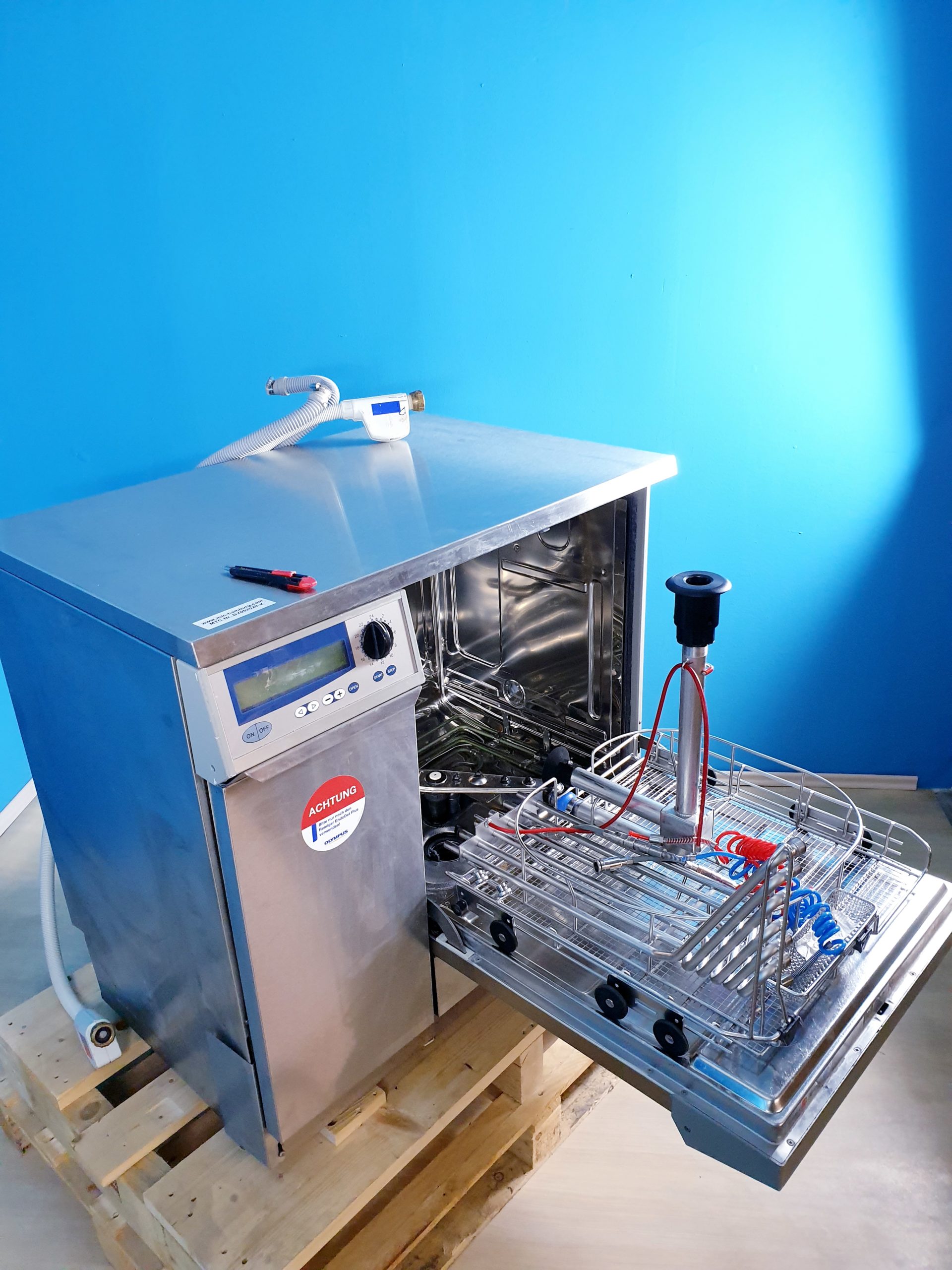 Olympus ETD 3 Endoskopie Desinfektionsmaschine Waschmaschine PA Prozess thumbnail 7