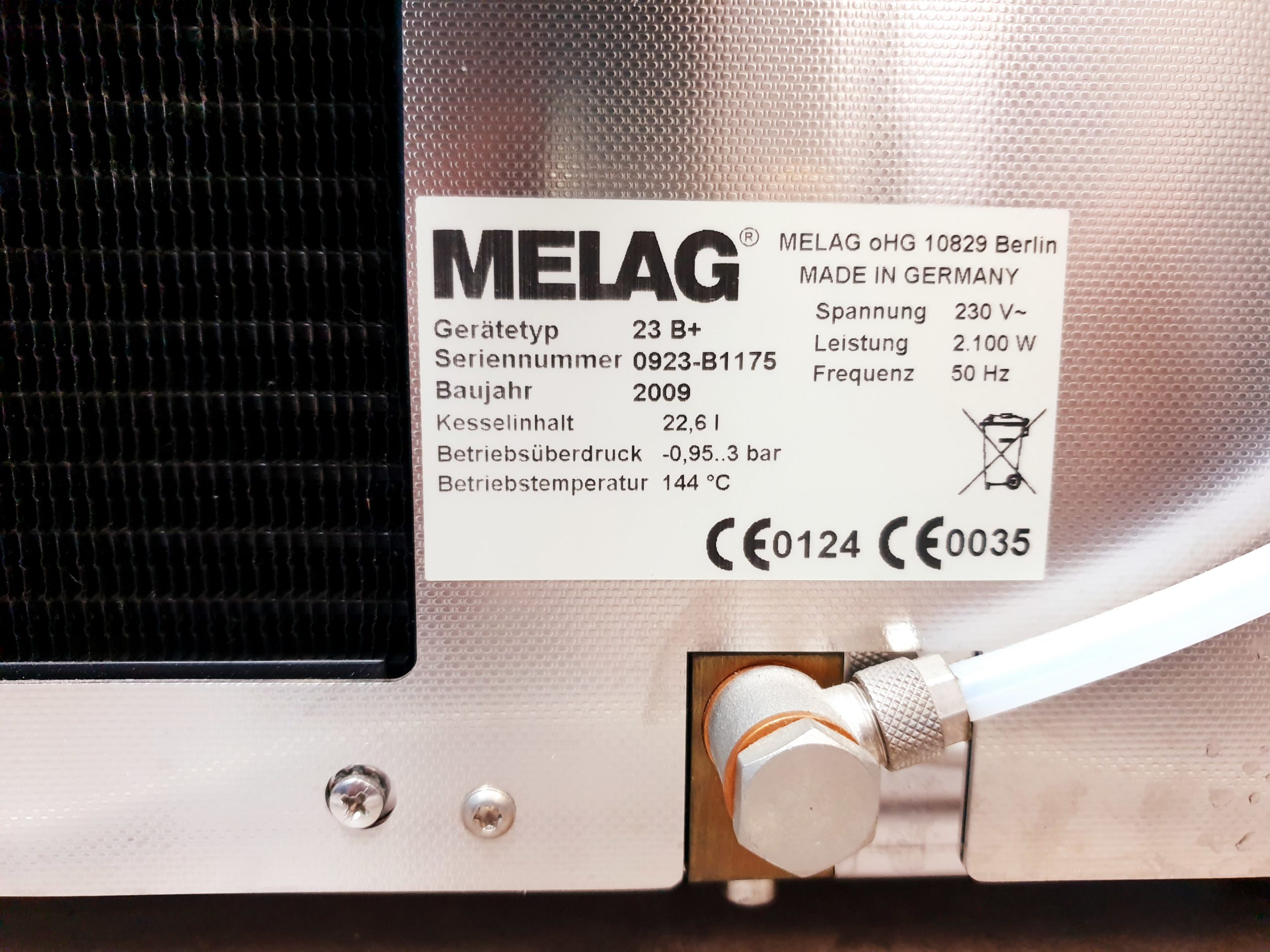 Melag Vacuklav 23B+ // 23 B+ mit Melag Printer thumbnail 8