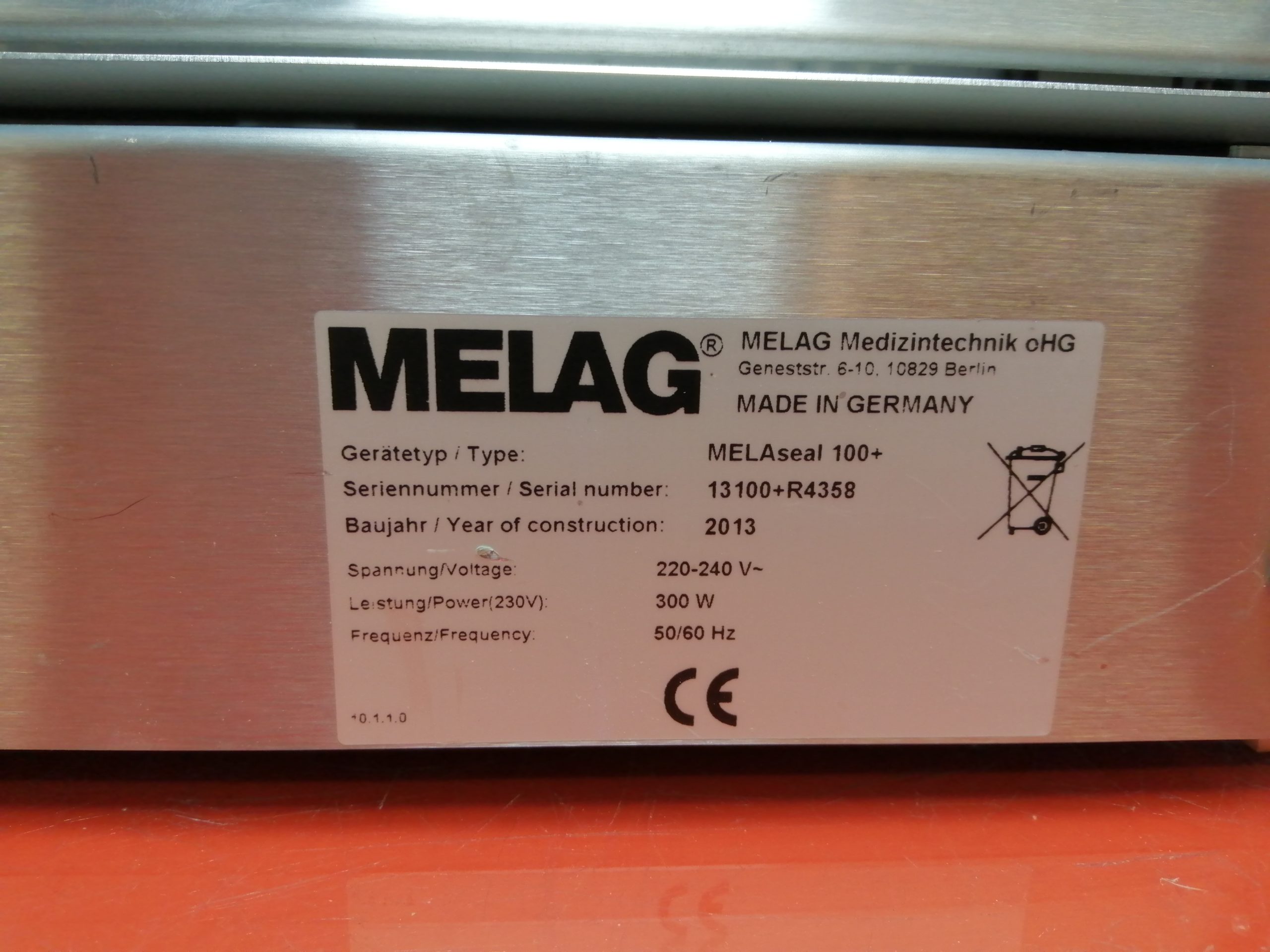 MELAG Melaseal 100+ Folienschweissgerät Siegelgerät thumbnail 4