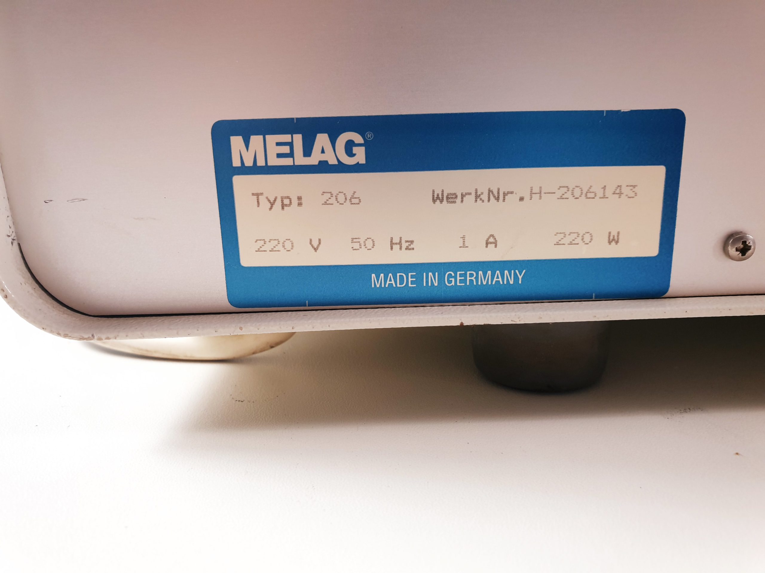 Melag 206 Inkubator Brutschrank – thumbnail 5