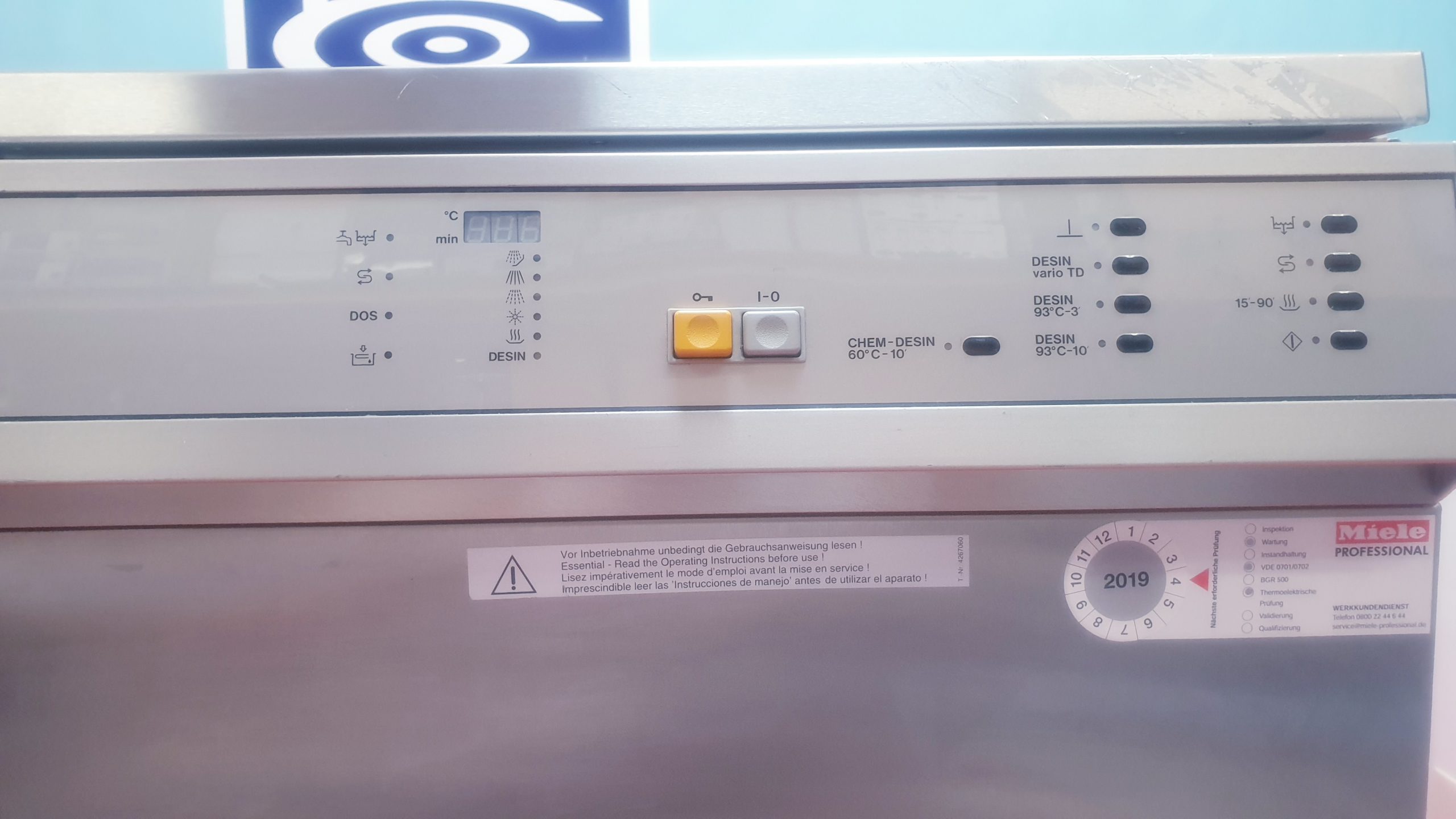 MIELE G 7782 CD – Reinigungsautomat – Desinfektionsautomat thumbnail 2