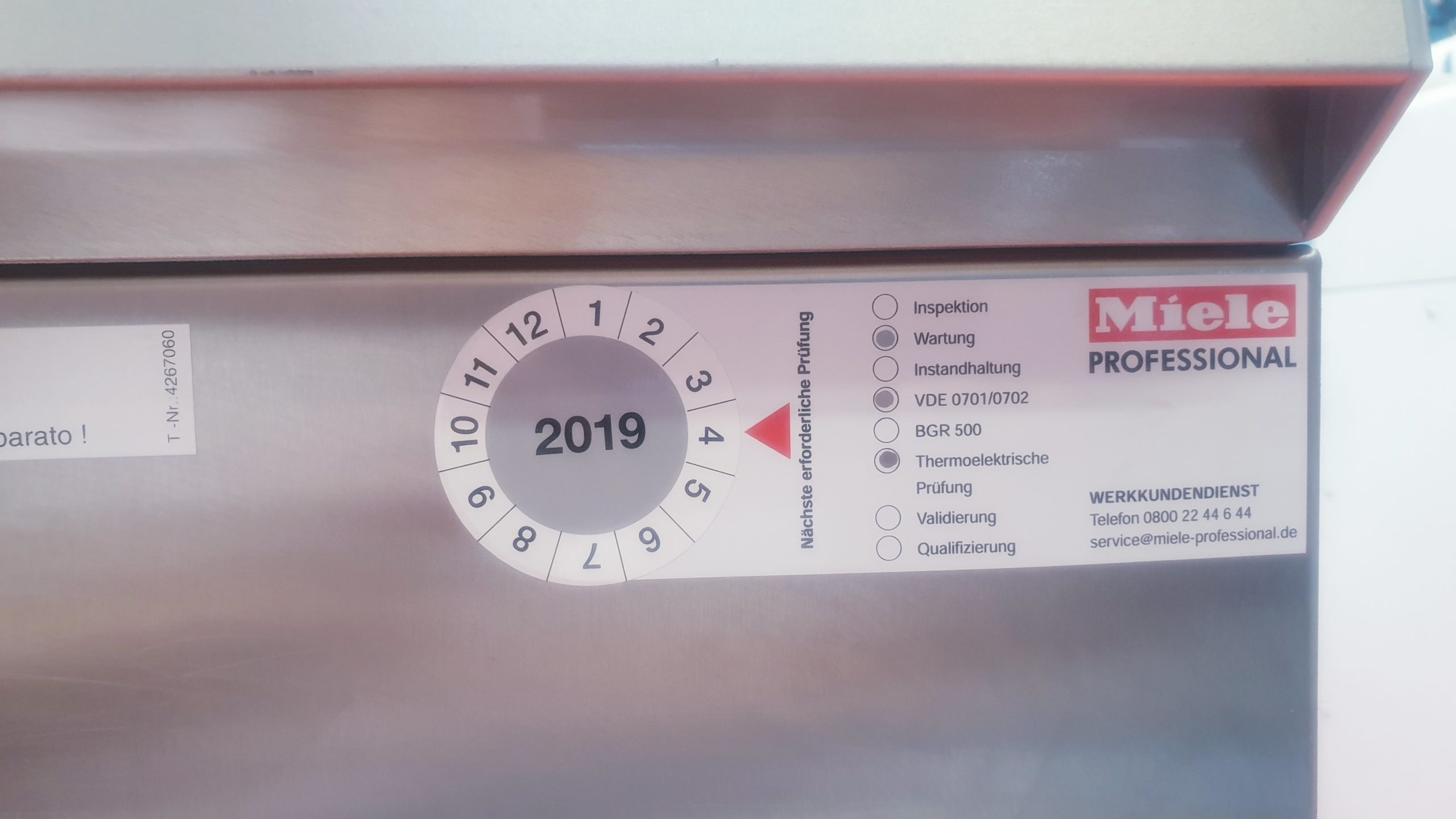 MIELE G 7782 CD – Reinigungsautomat – Desinfektionsautomat thumbnail 3