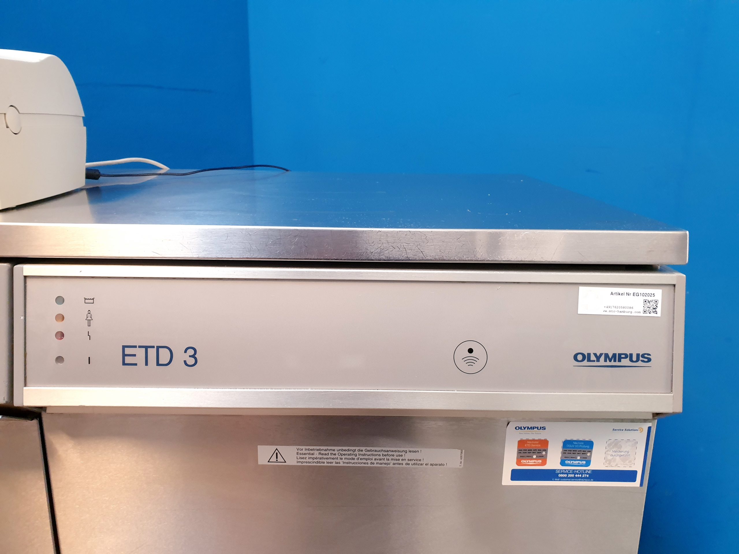 Olympus Miele ETD3 PLUS GA Thermodesinfektor thumbnail 13