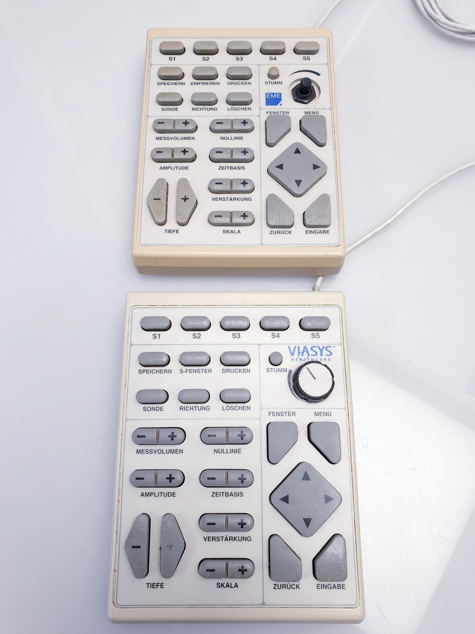 Nicolet EME Companion Vascular Viasys Doppler + 2 Stifte thumbnail 2