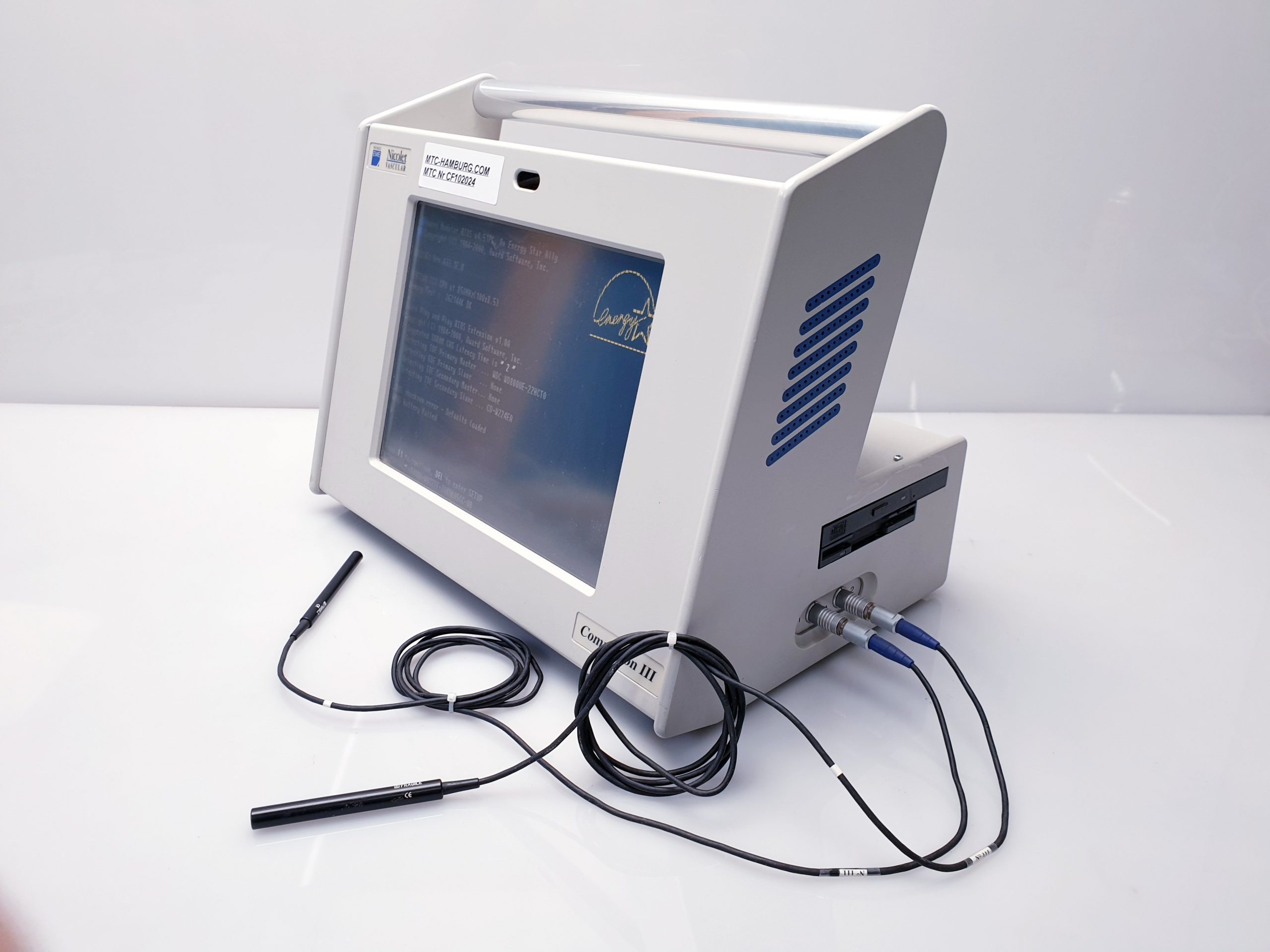 Nicolet EME Companion Vascular Viasys Doppler + 2 Stifte thumbnail 6