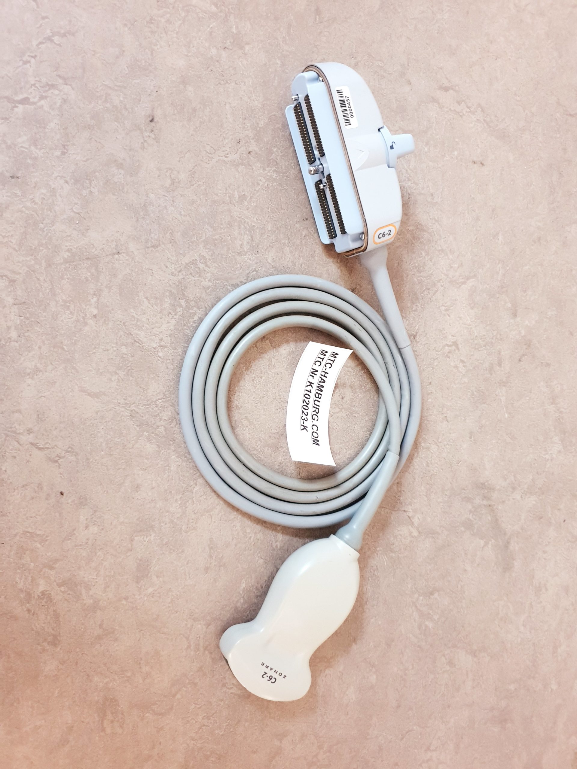 Zonare C6-2 C 6 2 Z Curved Array Ultrasound — image 1 of 7