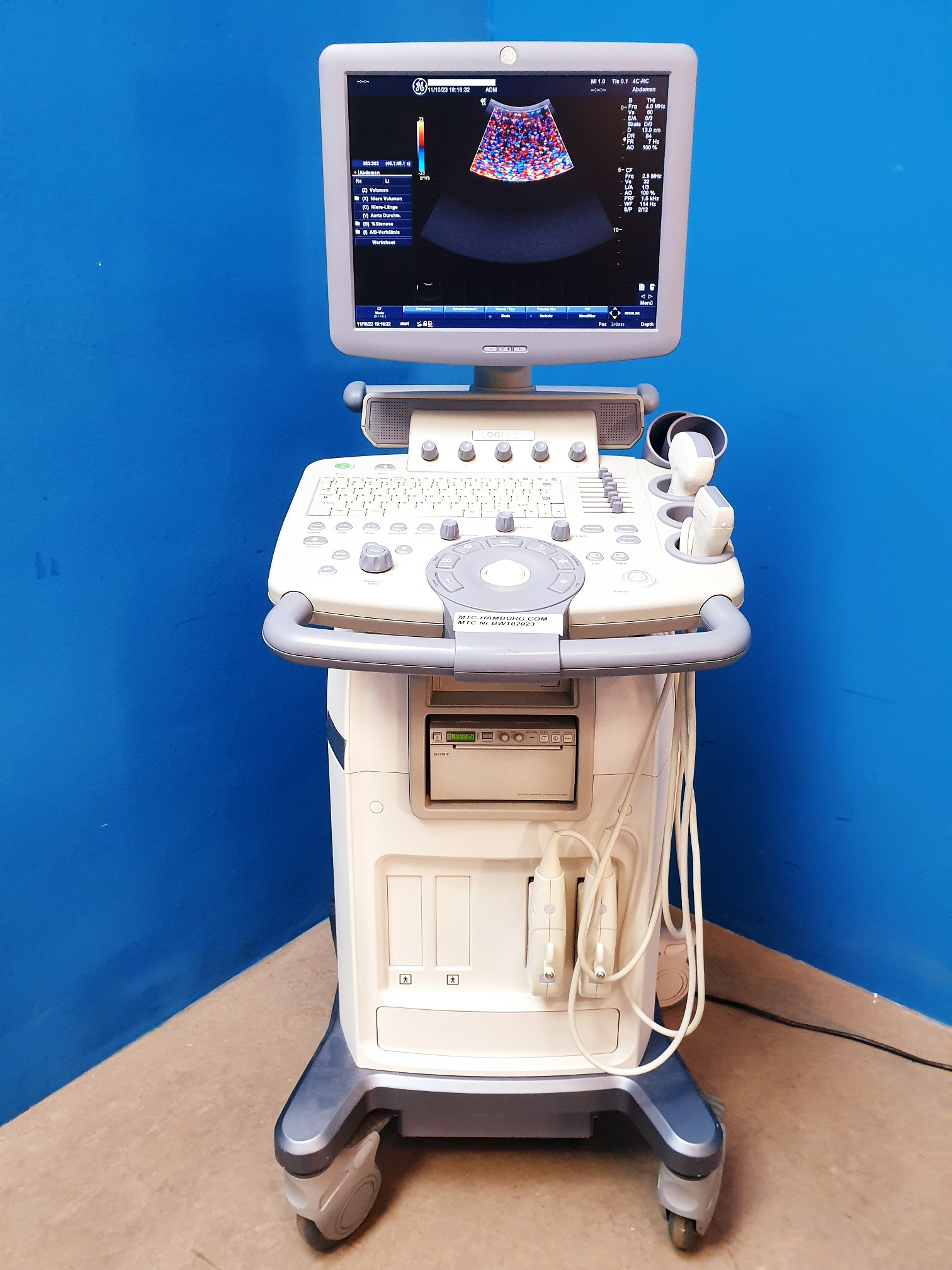 GE Logiq C5 Premium 4C-RS + 7.5L-RS Farbdoppler – Doppler — image 1 of 15