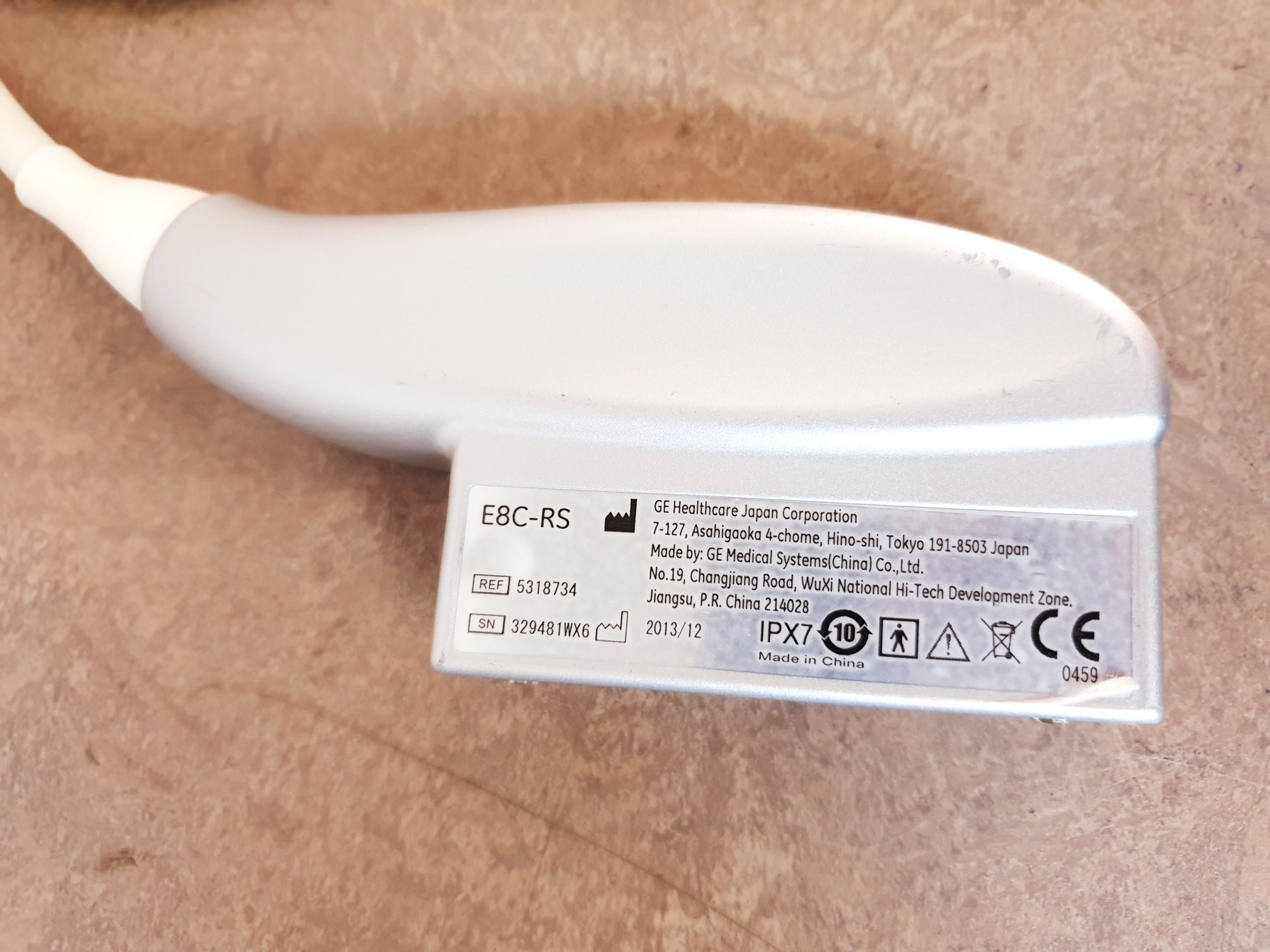 GE E8C-RS Transvaginal Ultraschallsonde thumbnail 5