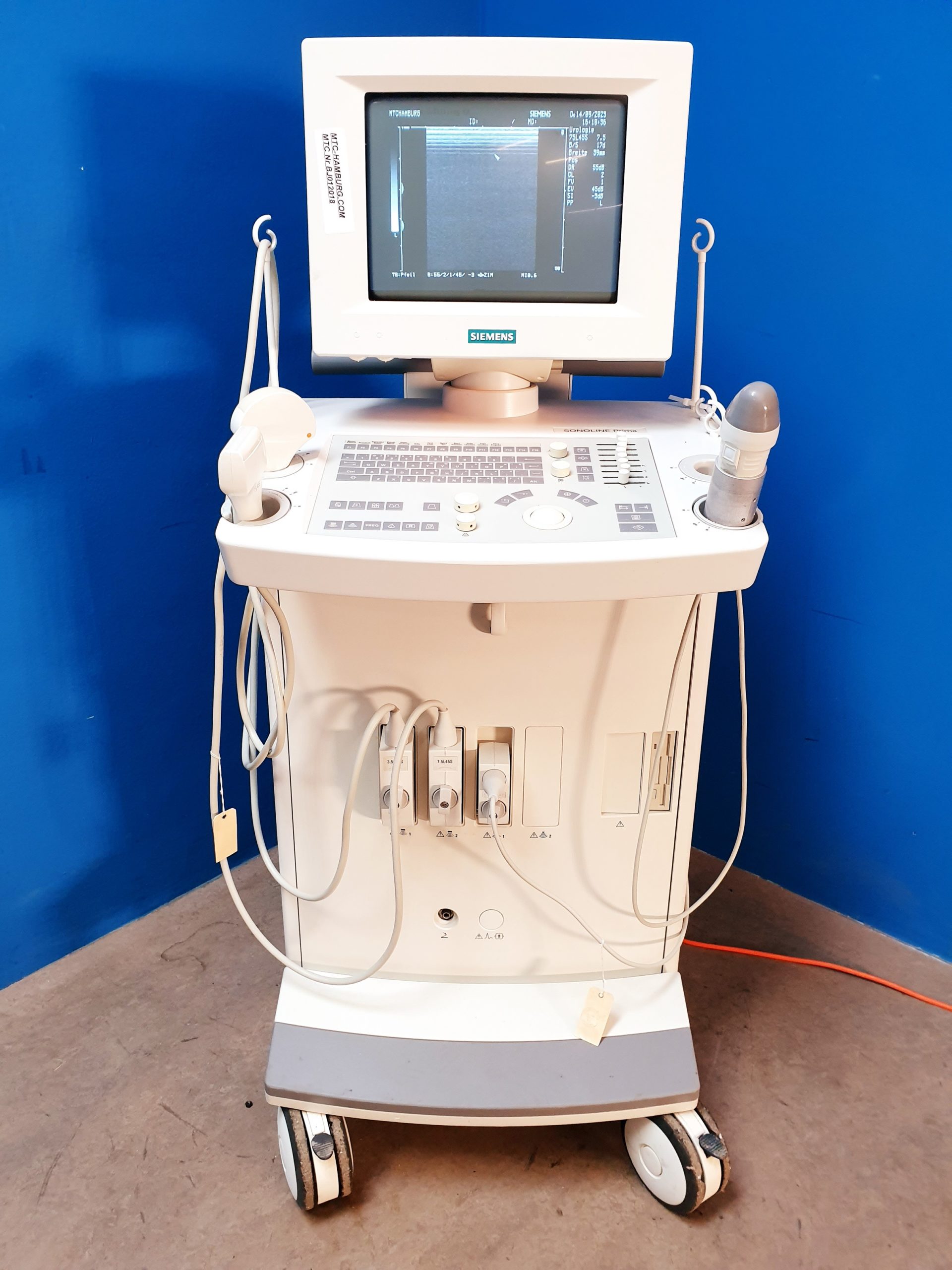 SIEMENS Sonoline Prima Ultraschallgerät + Konvex + Linear + Sektor — image 1 of 12