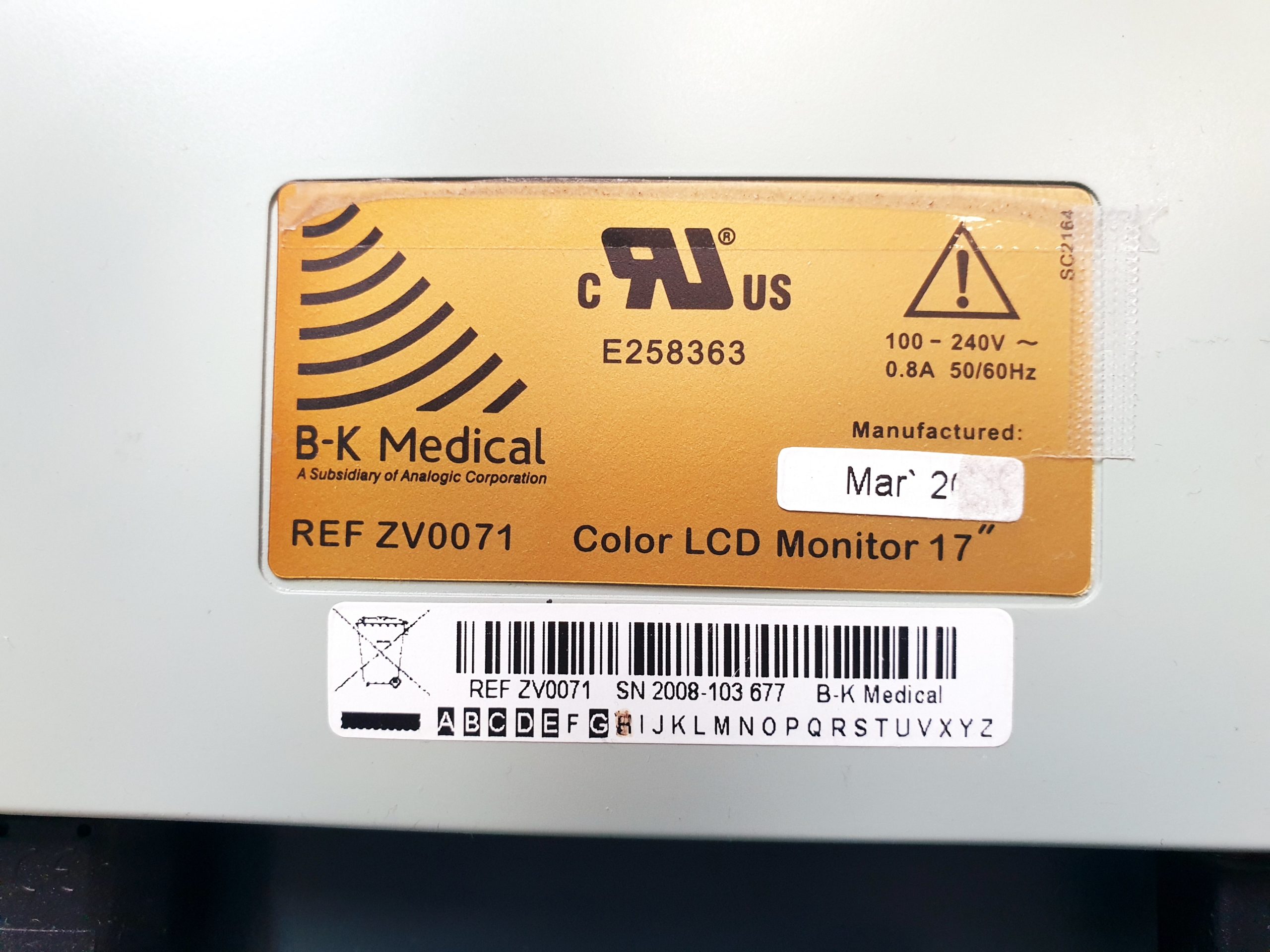 BK MEDICAL Pro Focus 2202 + 8811 Linear Sonde thumbnail 10