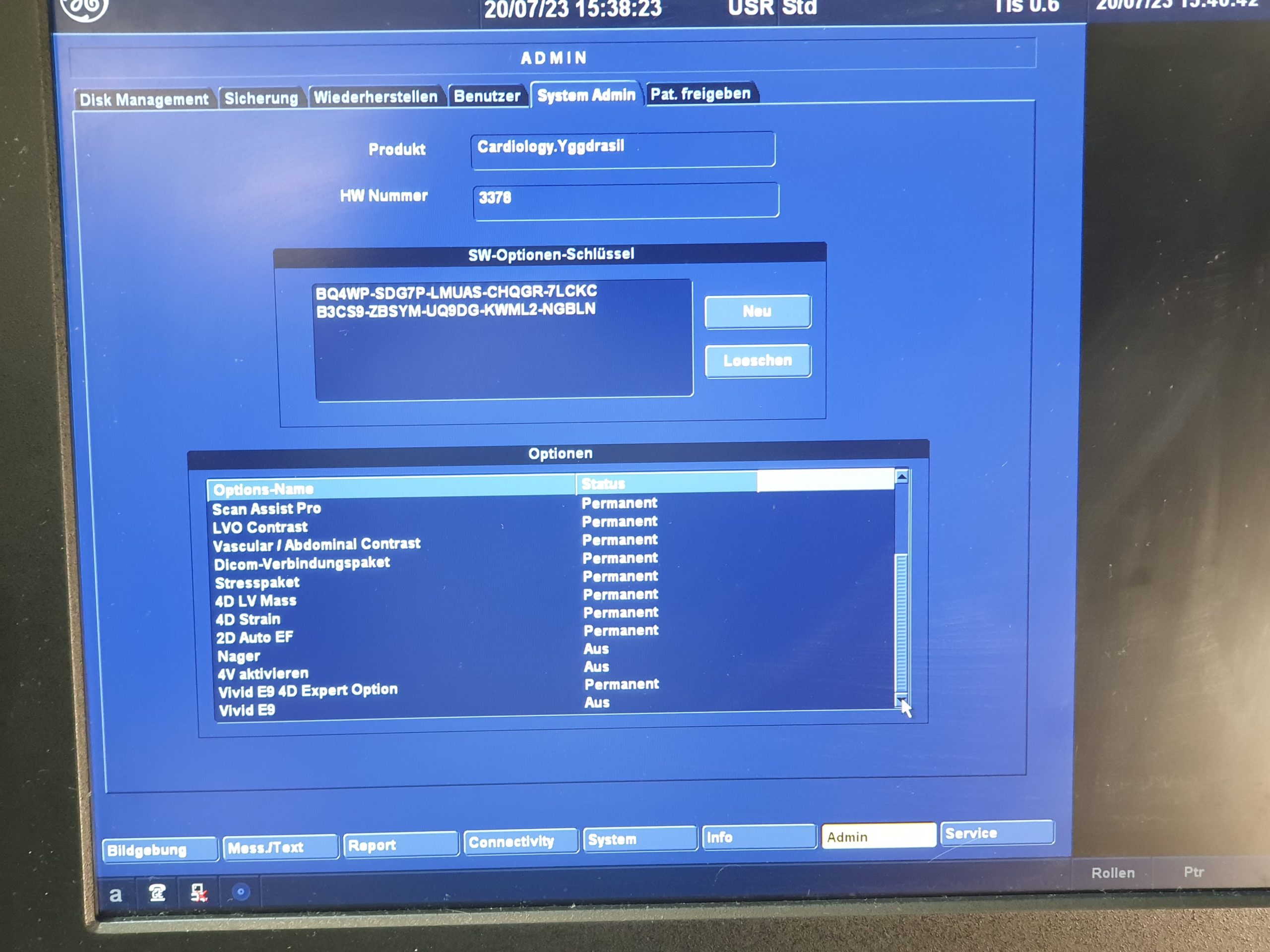 GE Vivid E9 Version 112 + M5S +9L DOM 2012 Kardiomaschine thumbnail 18