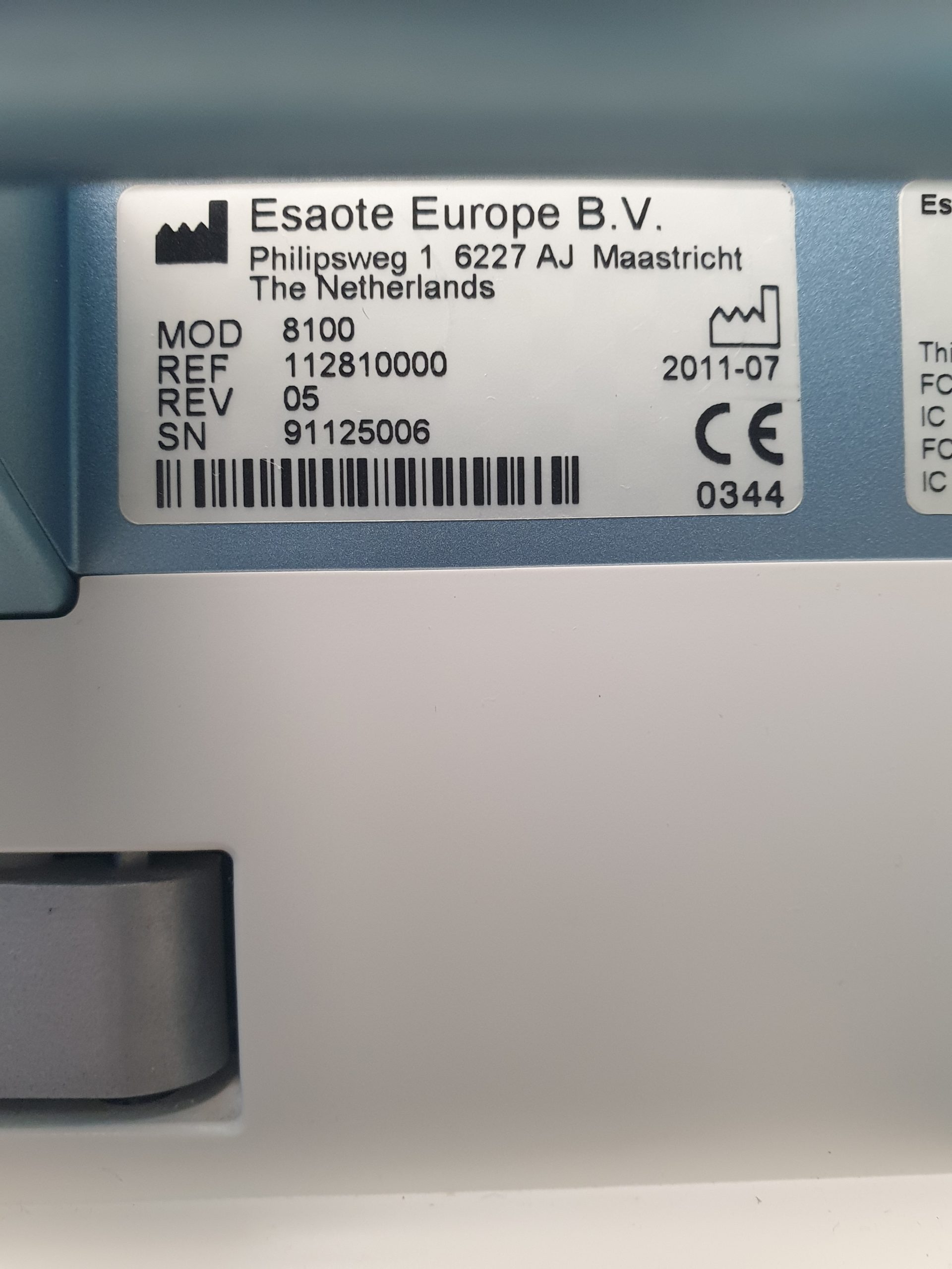 Esaote MyLab One Doppler Mod. 8100 mit Konvex und Linear + Printer // DOM 2011 thumbnail 13