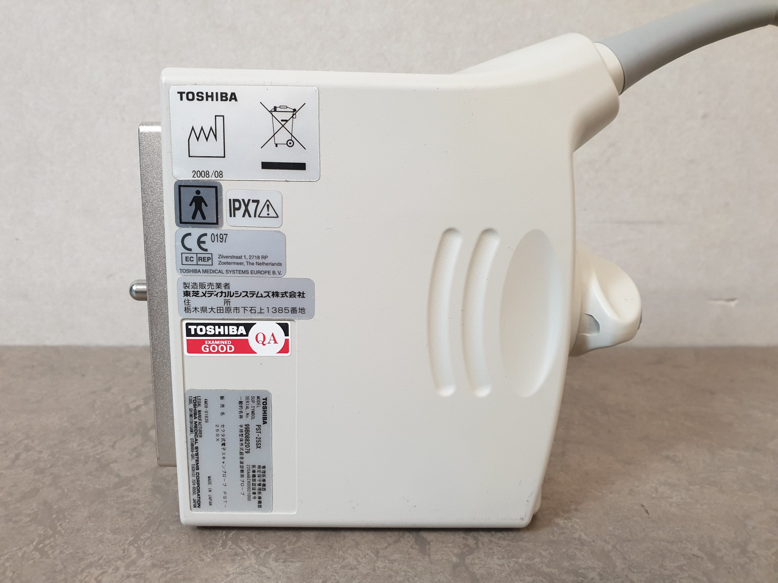 Toshiba PST-25SX // PST 25 SX Phased Array Ultraschallsonde thumbnail 4