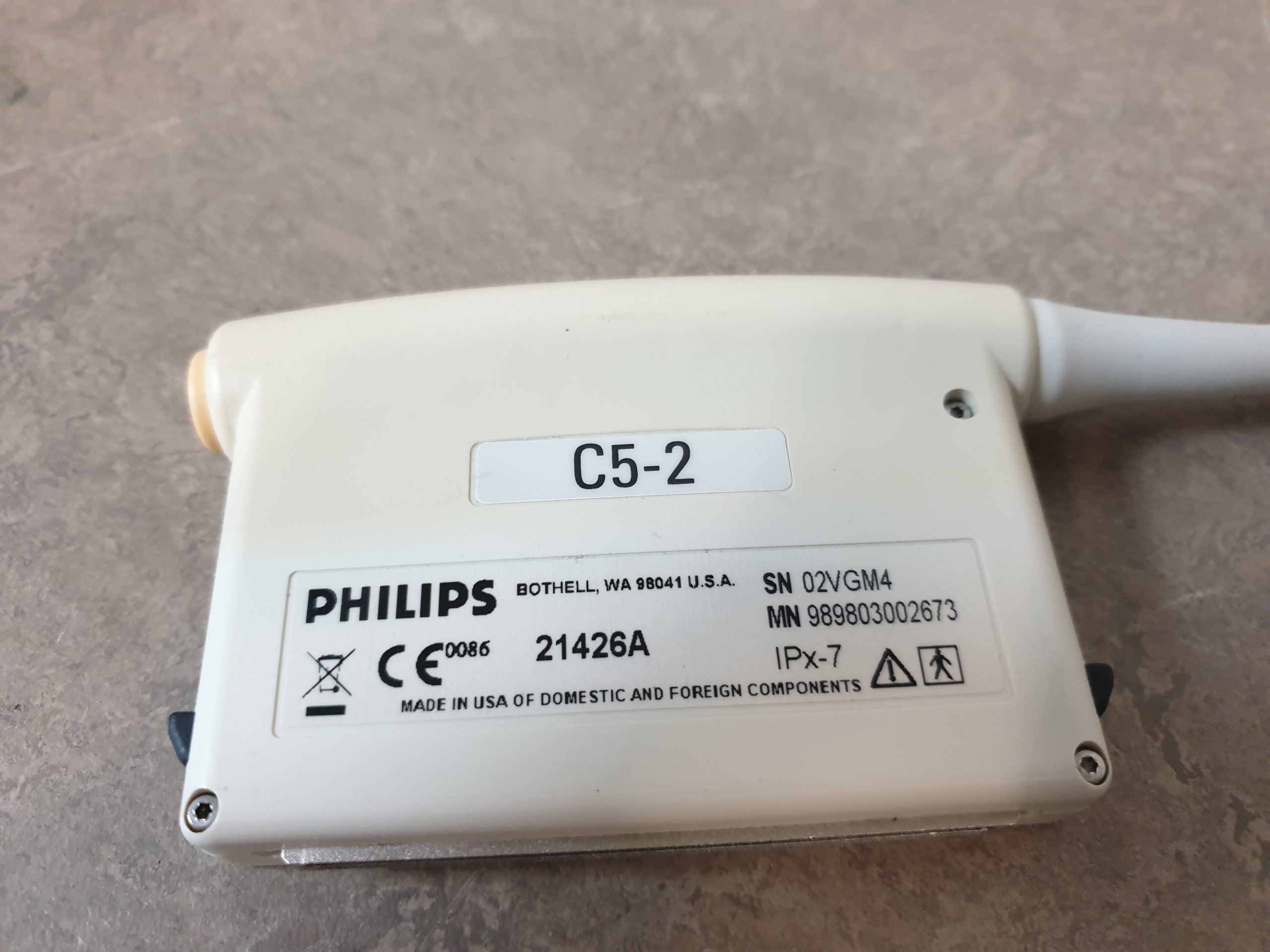 Philips C5-2 Konvex Sonde thumbnail 6