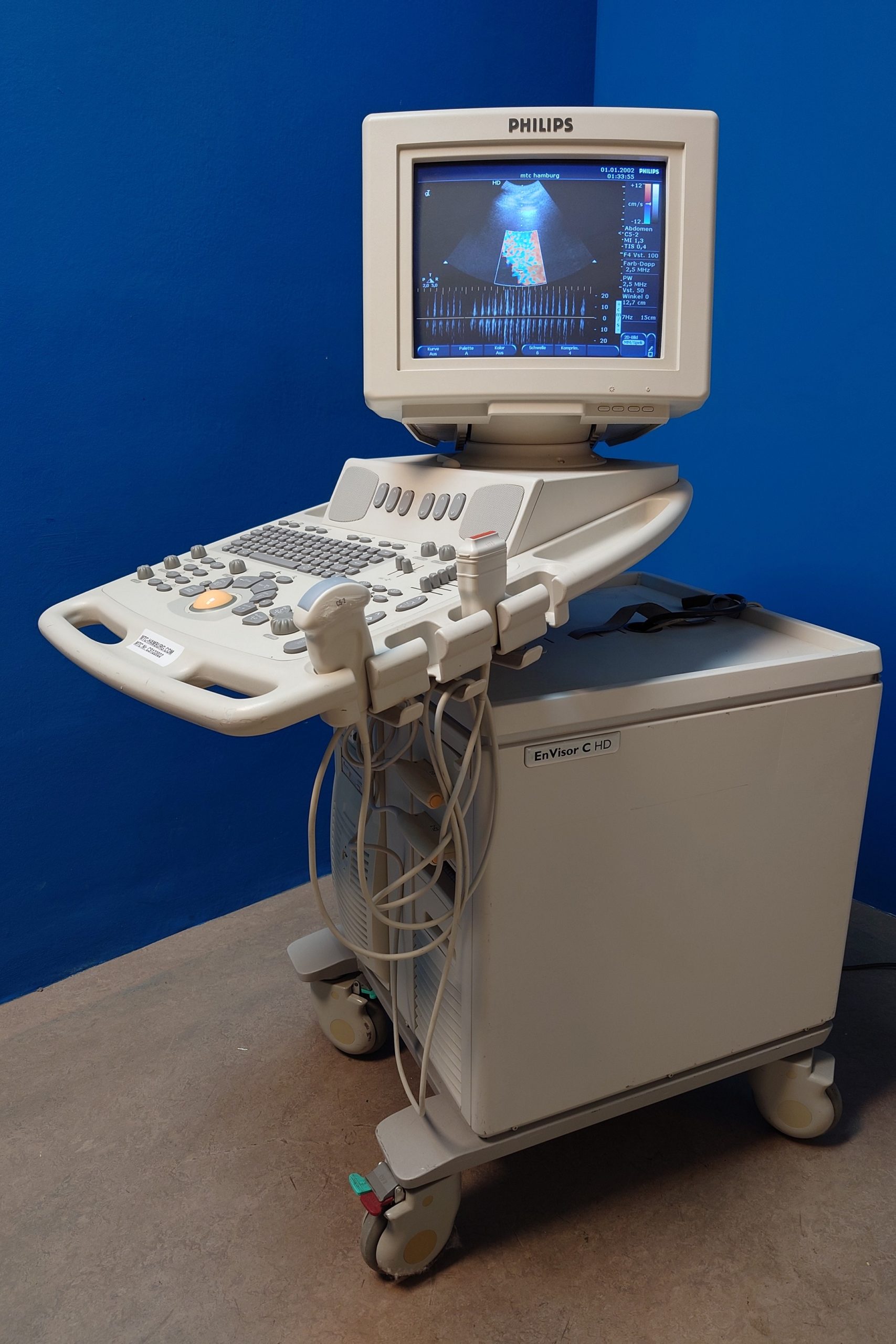 Philips EnVisor mit Konvex C5-2 // und L12-3 Linear-Sonde Doppler, thumbnail 3