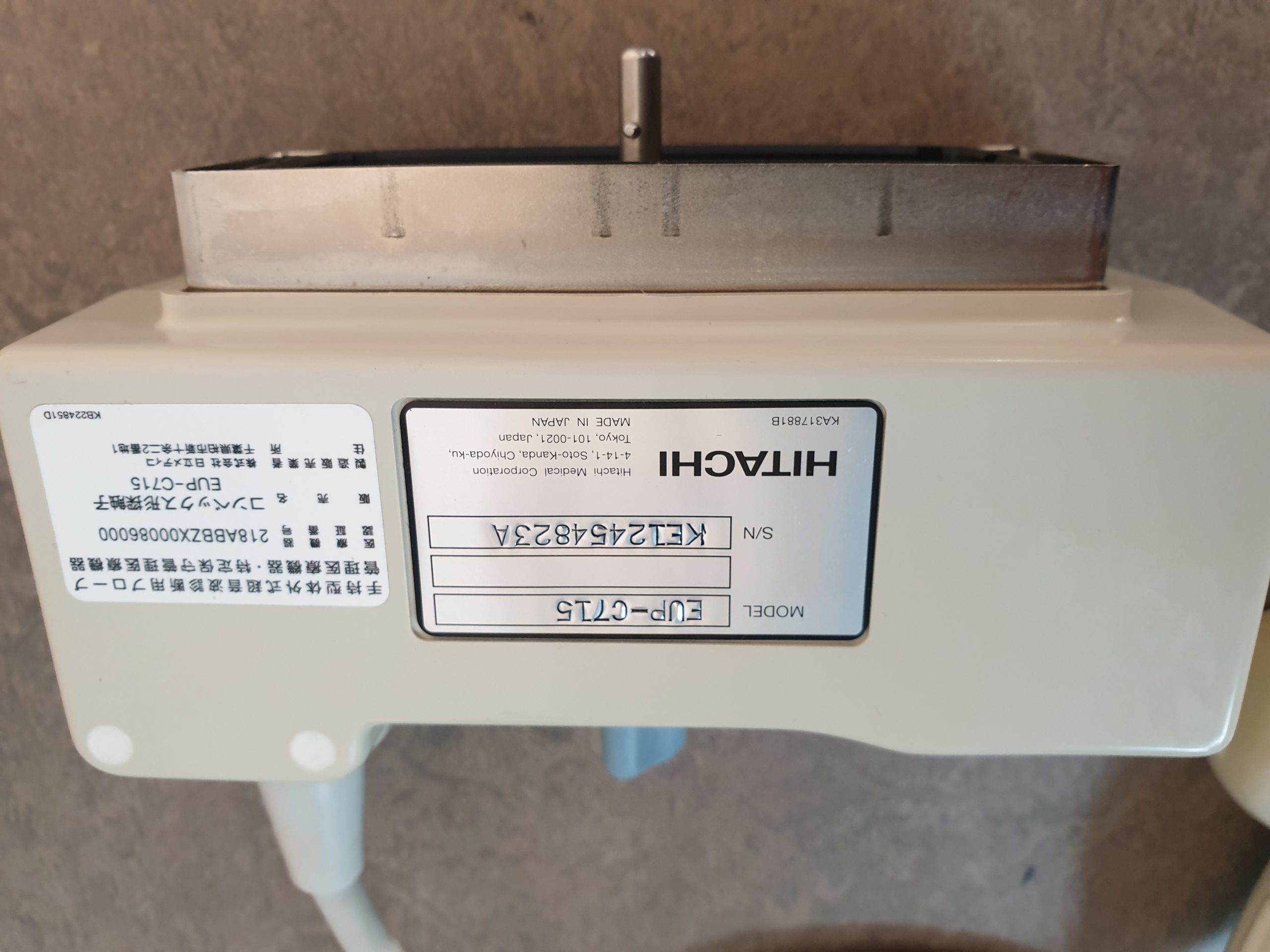 HITACHI EUP-C715 Ultraschall Konvexsonde thumbnail 2