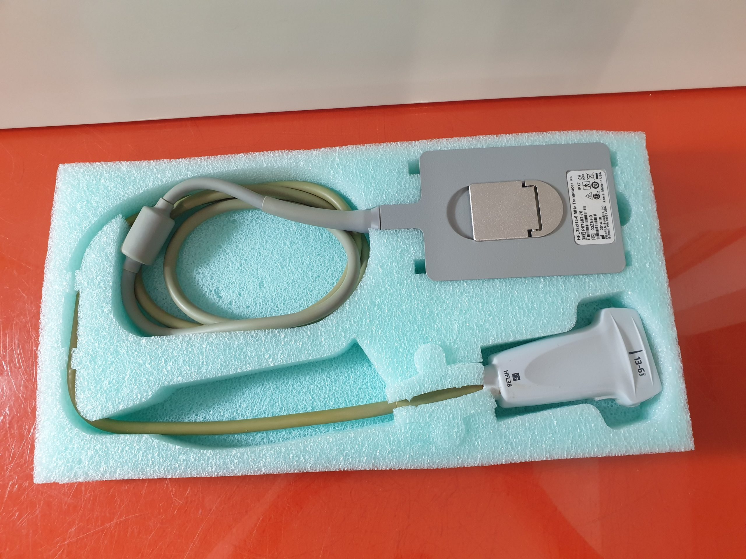 Sonosite HFL38x /13-6 mhz Linear Transducer for micromaxx …… — image 1 of 7