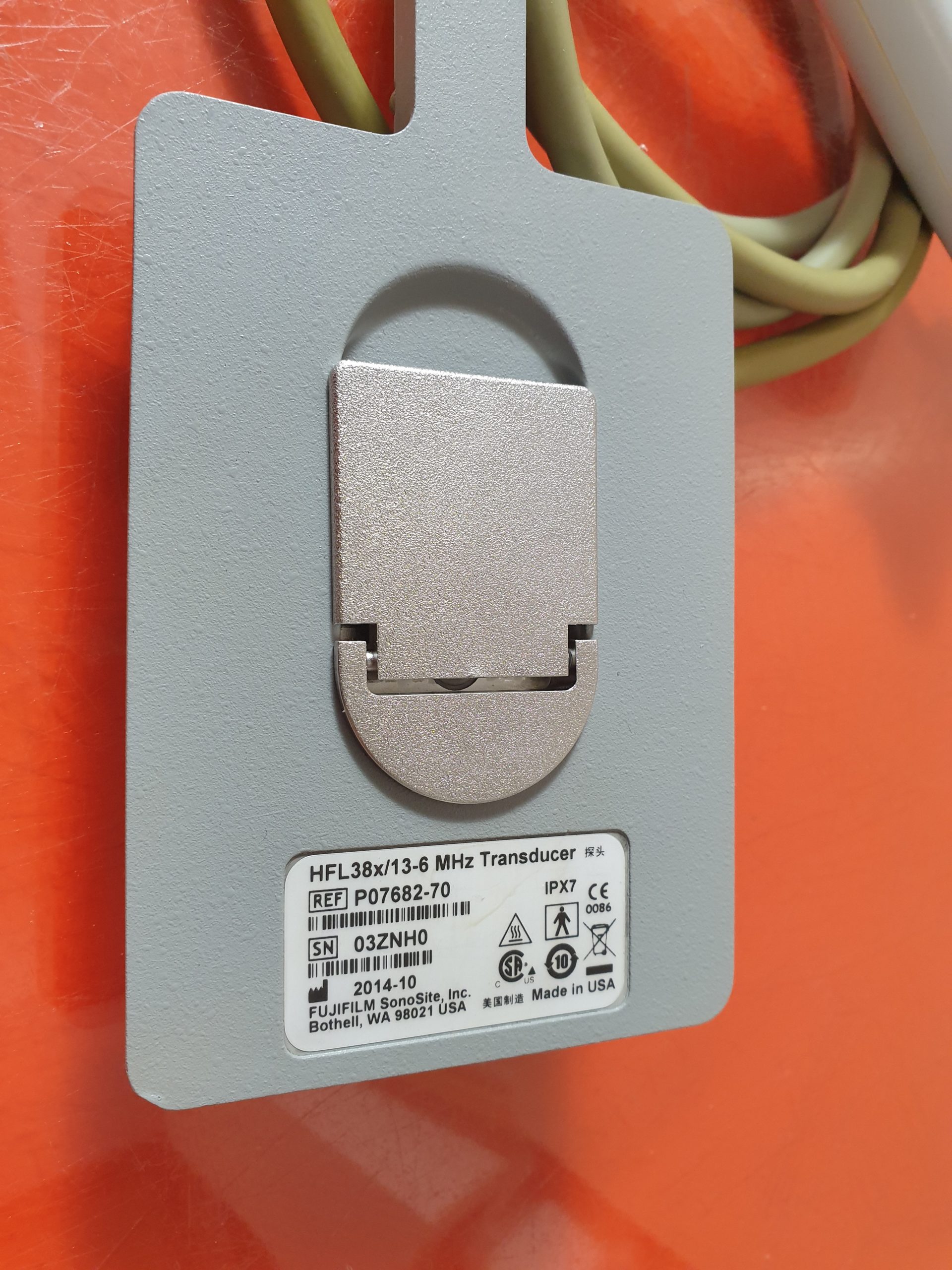 Sonosite HFL38x /13-6 mhz Linear Transducer for micromaxx …… thumbnail 6