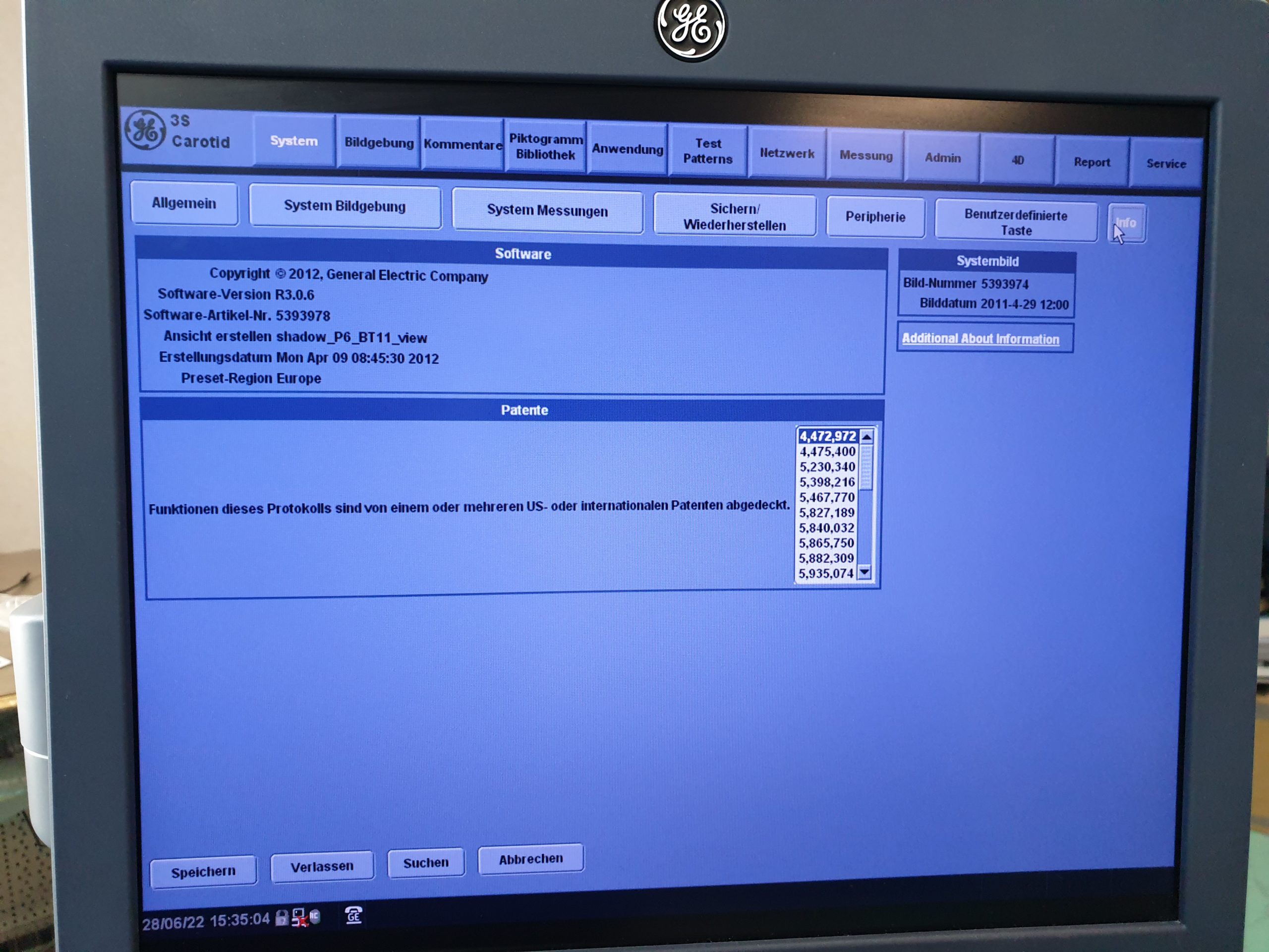 GE Logiq P6 BT11 View mit 3S Echosonde und 11L Linear Sonde thumbnail 3