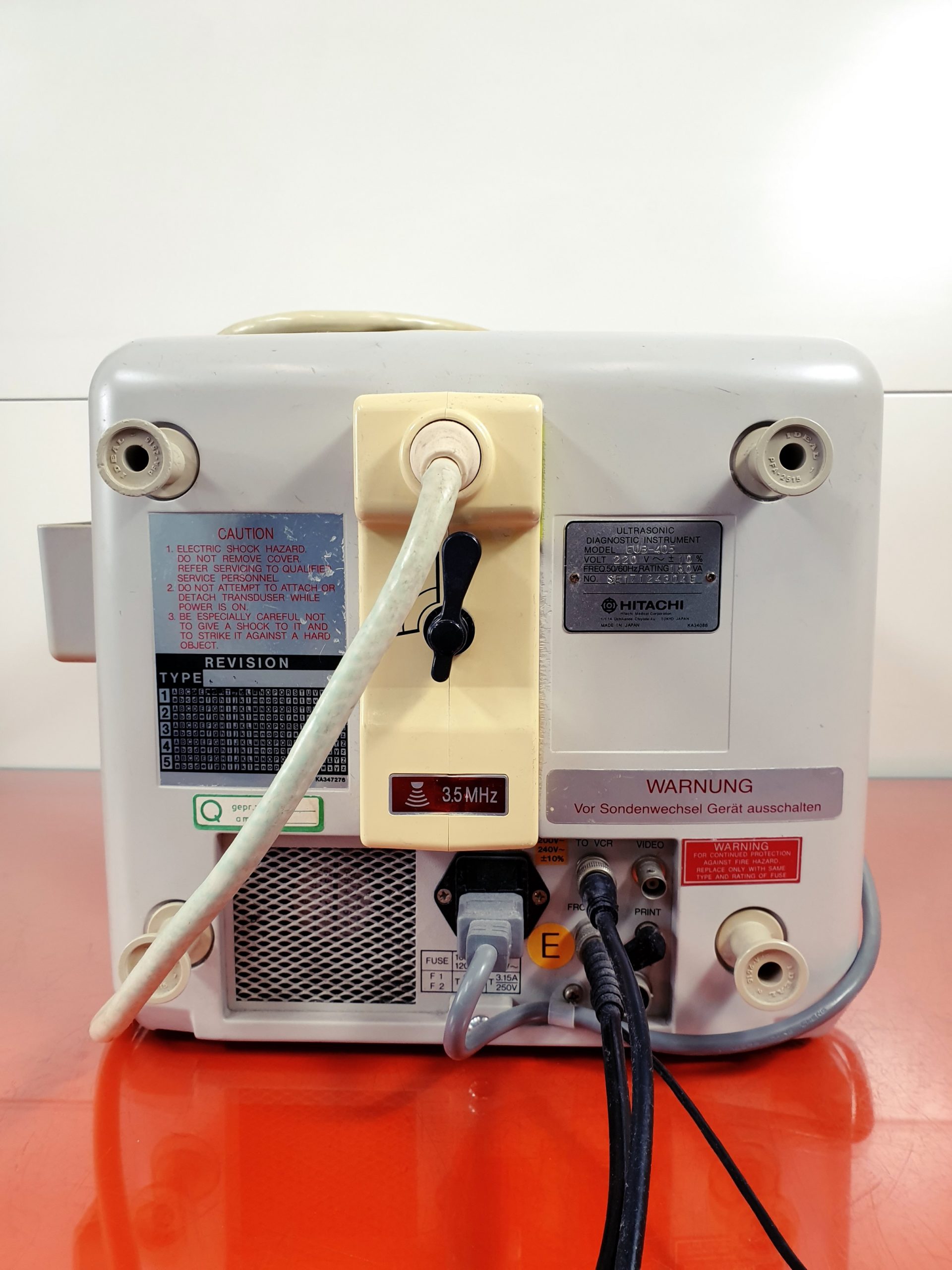 Picker CS9100 CS 9100 – Hitachi EUB-405 mit Konvex Sonde thumbnail 6