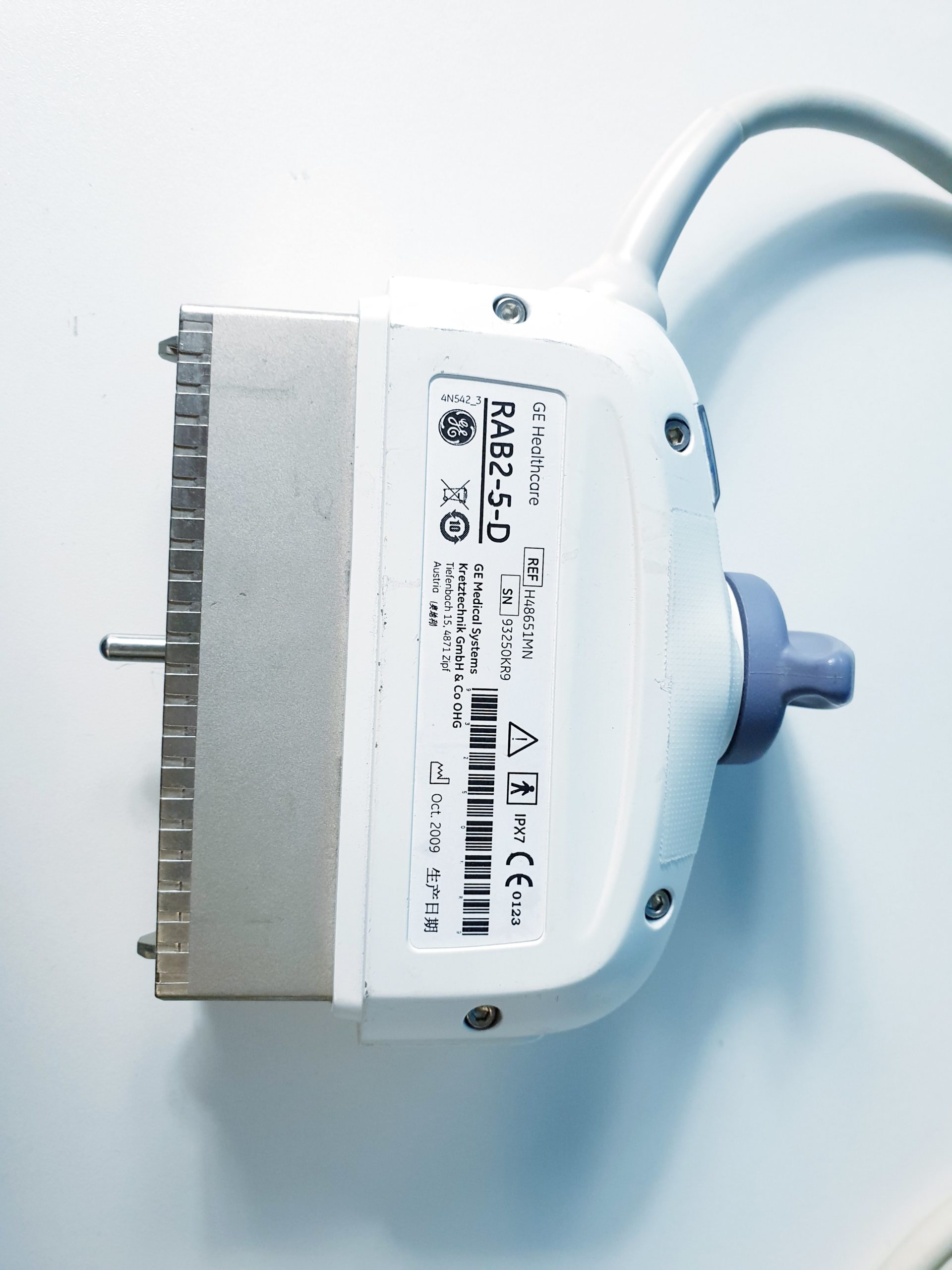 GE RAB 2-5-D 4D, Probe, Sonde, Voluson E6/8 Expert, Logiq E9, …. thumbnail 3