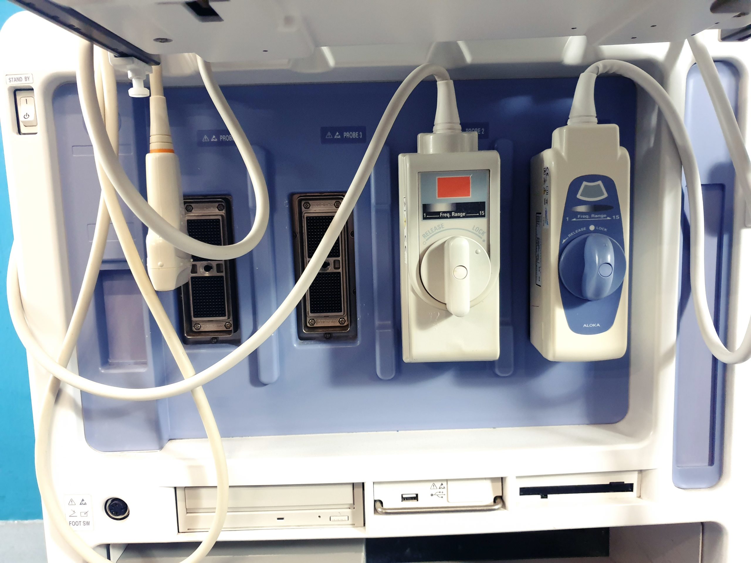Aloka Prosound Alfa 10 Farbdoppler mit Konvex, Linear und Printer , UST-5548 // UST-9130 thumbnail 10