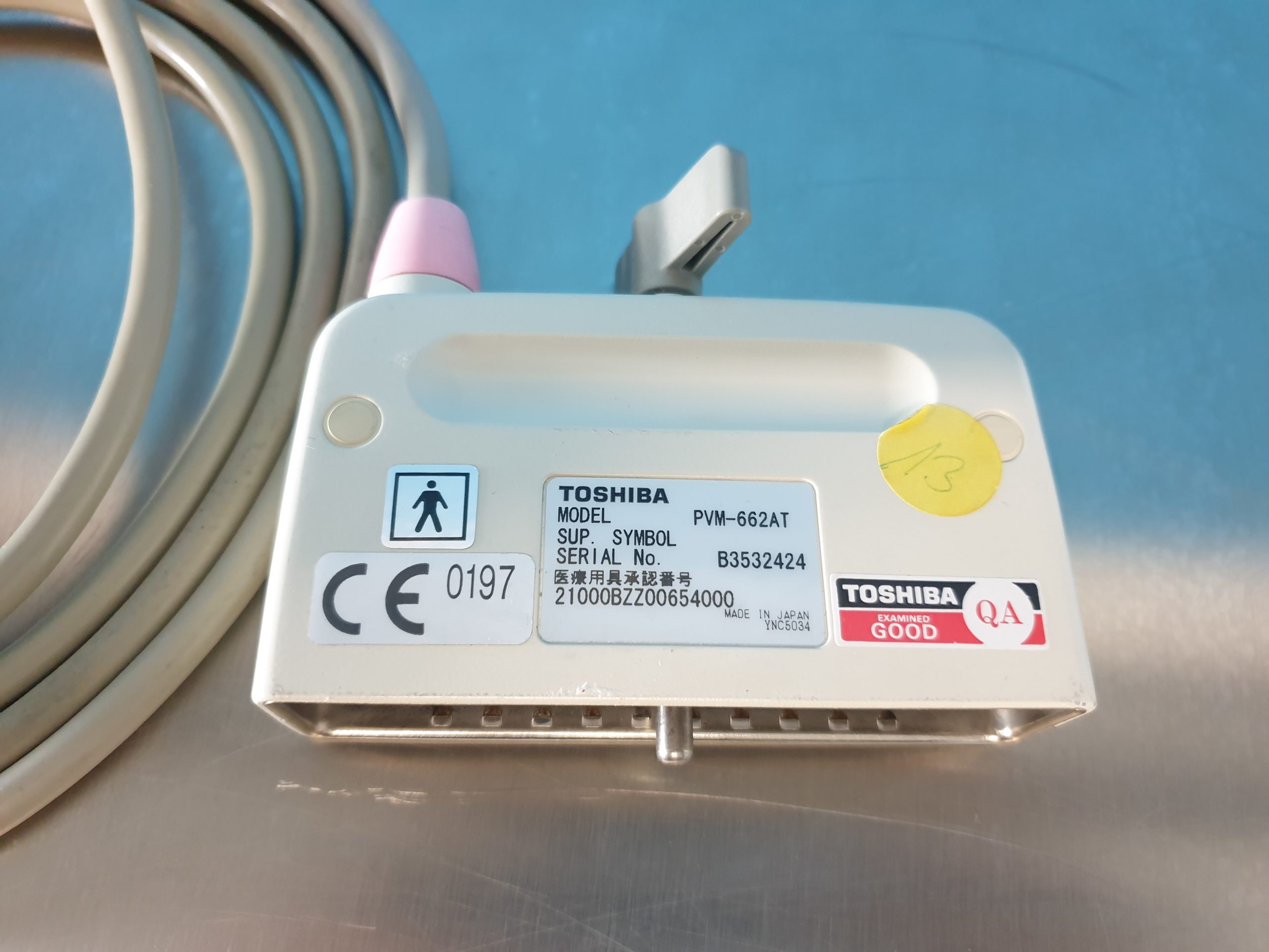Toshiba PVM-662AT Ultrasoundprobe – Sonde Microkonvex Sonde thumbnail 2