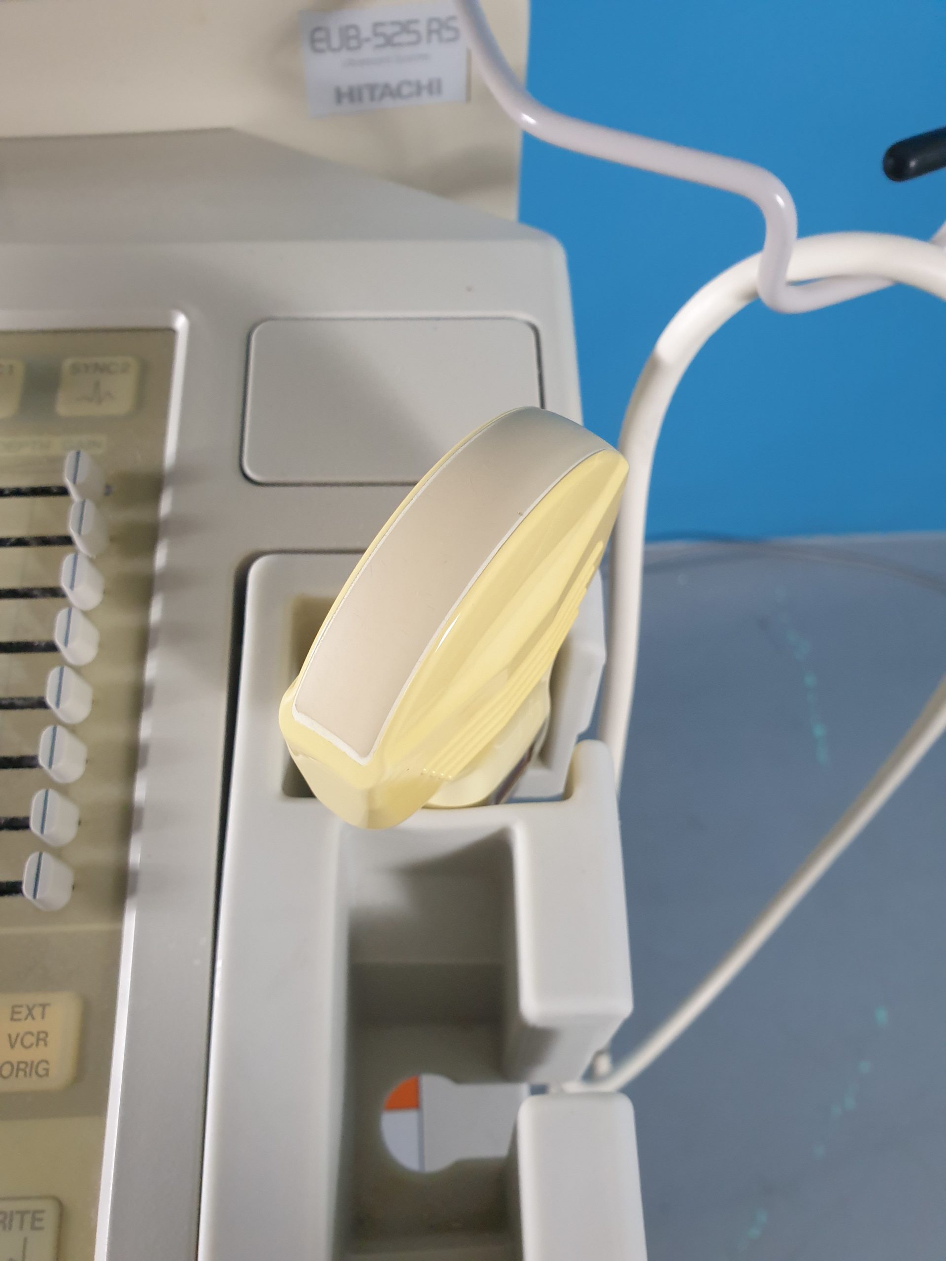 Hitachi EUB-525 RS + 3.5 Mhz Konvex Farbdoppler Ultraschallgerät thumbnail 3