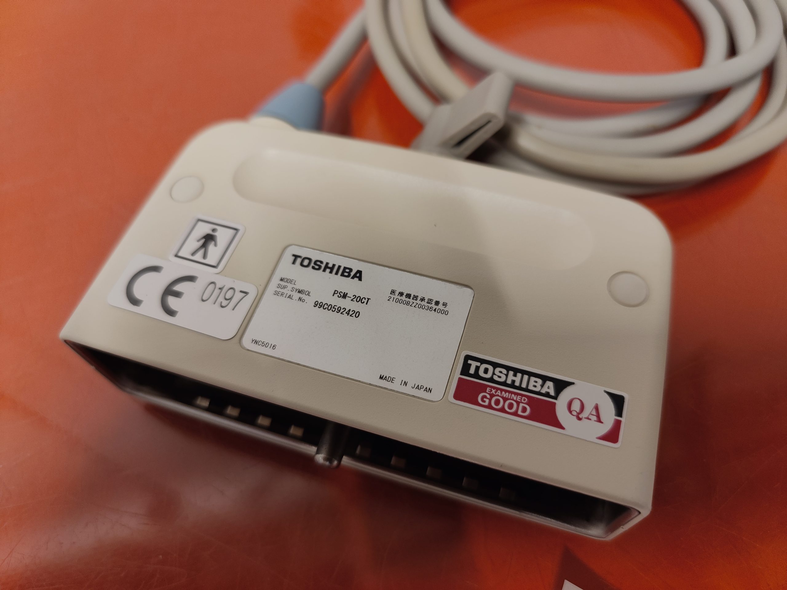 Toschiba PSM-20CT // PSM 20 CT Echosonde Kardiosonde thumbnail 3