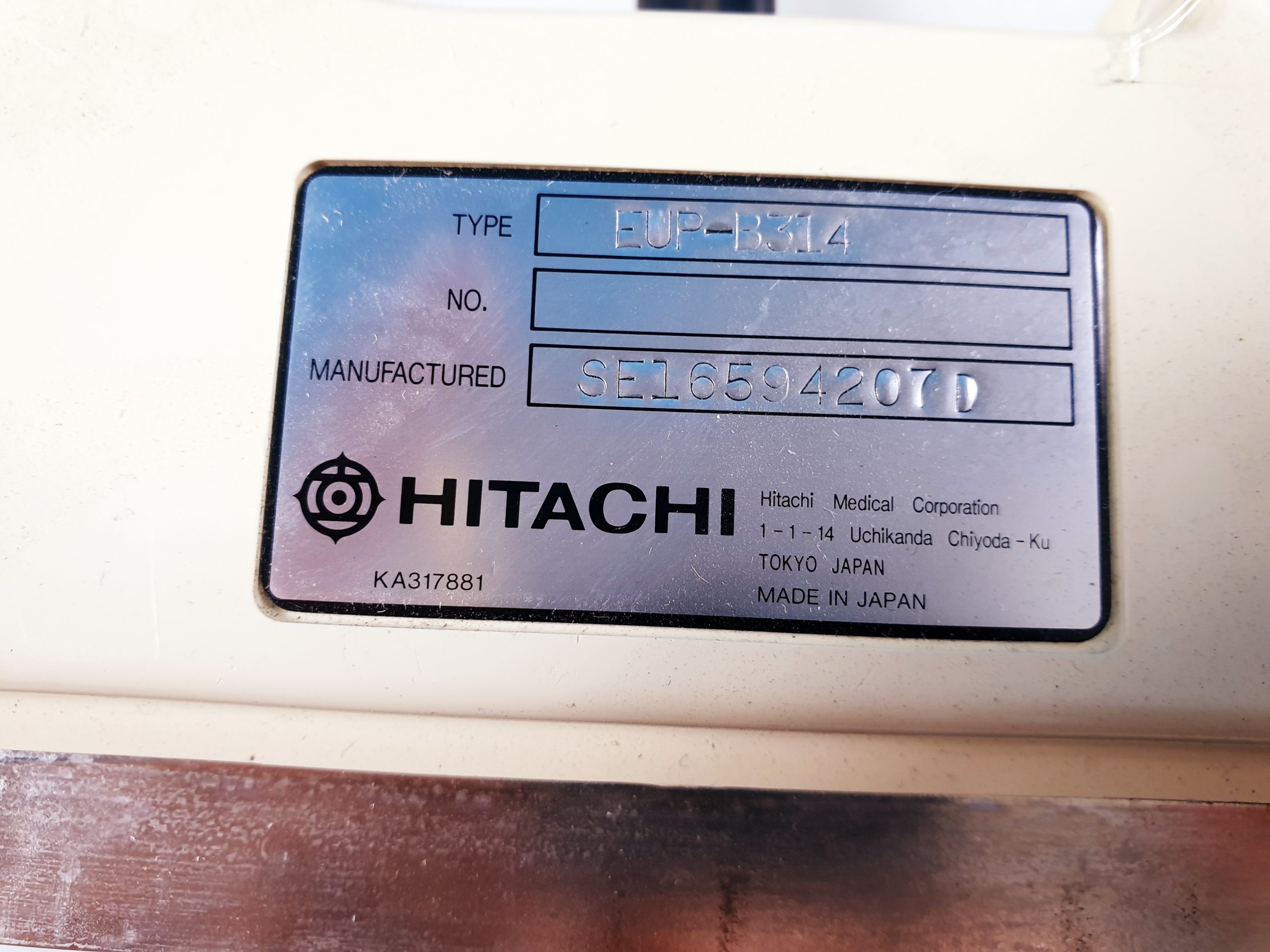 HITACHI EUP-B314 Biopsy Sonde thumbnail 3