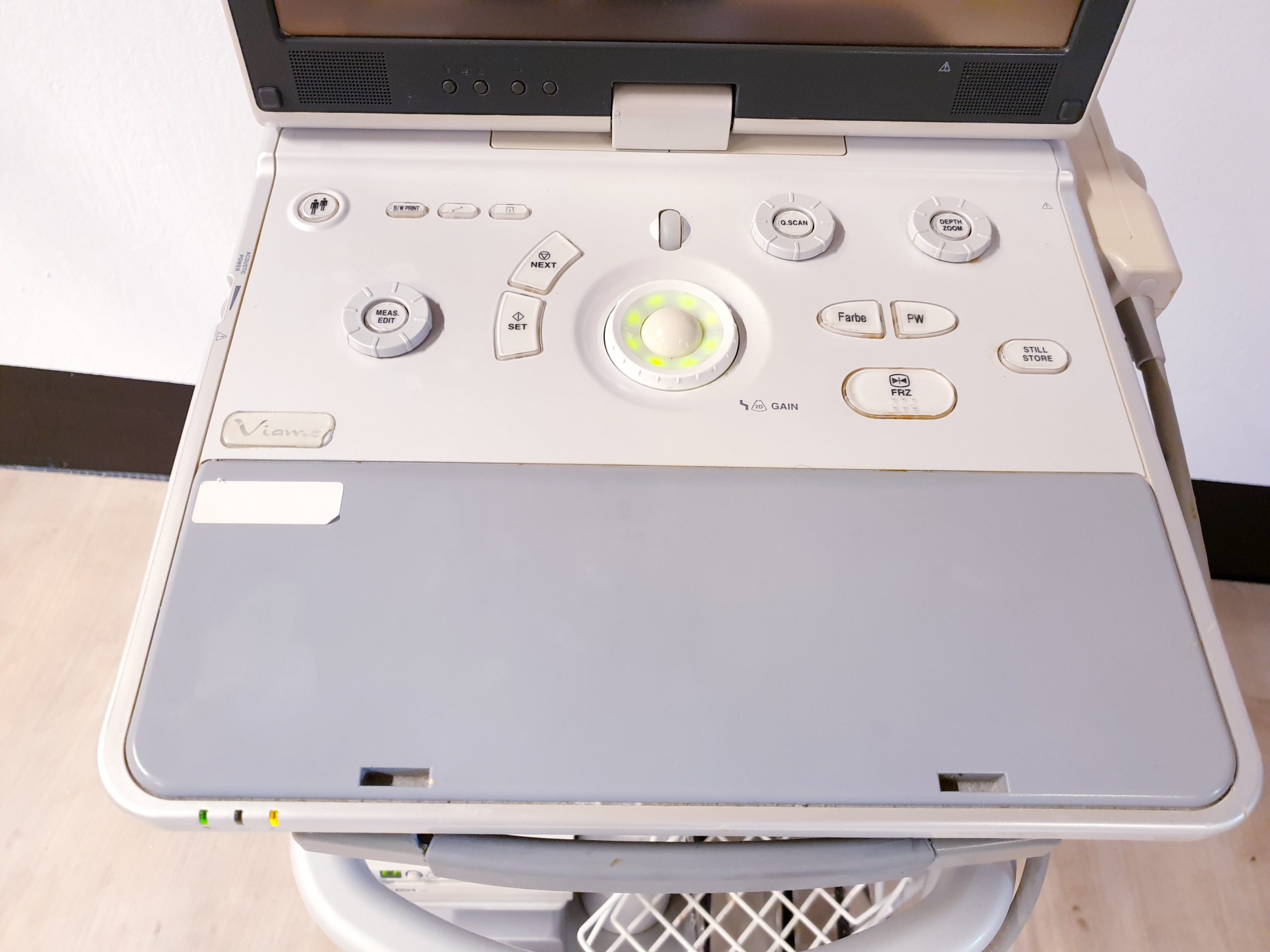 Toshiba Viamo mit PVT-375ST // PVT 375 ST Konvex Probe, Printer Farhrbar thumbnail 6