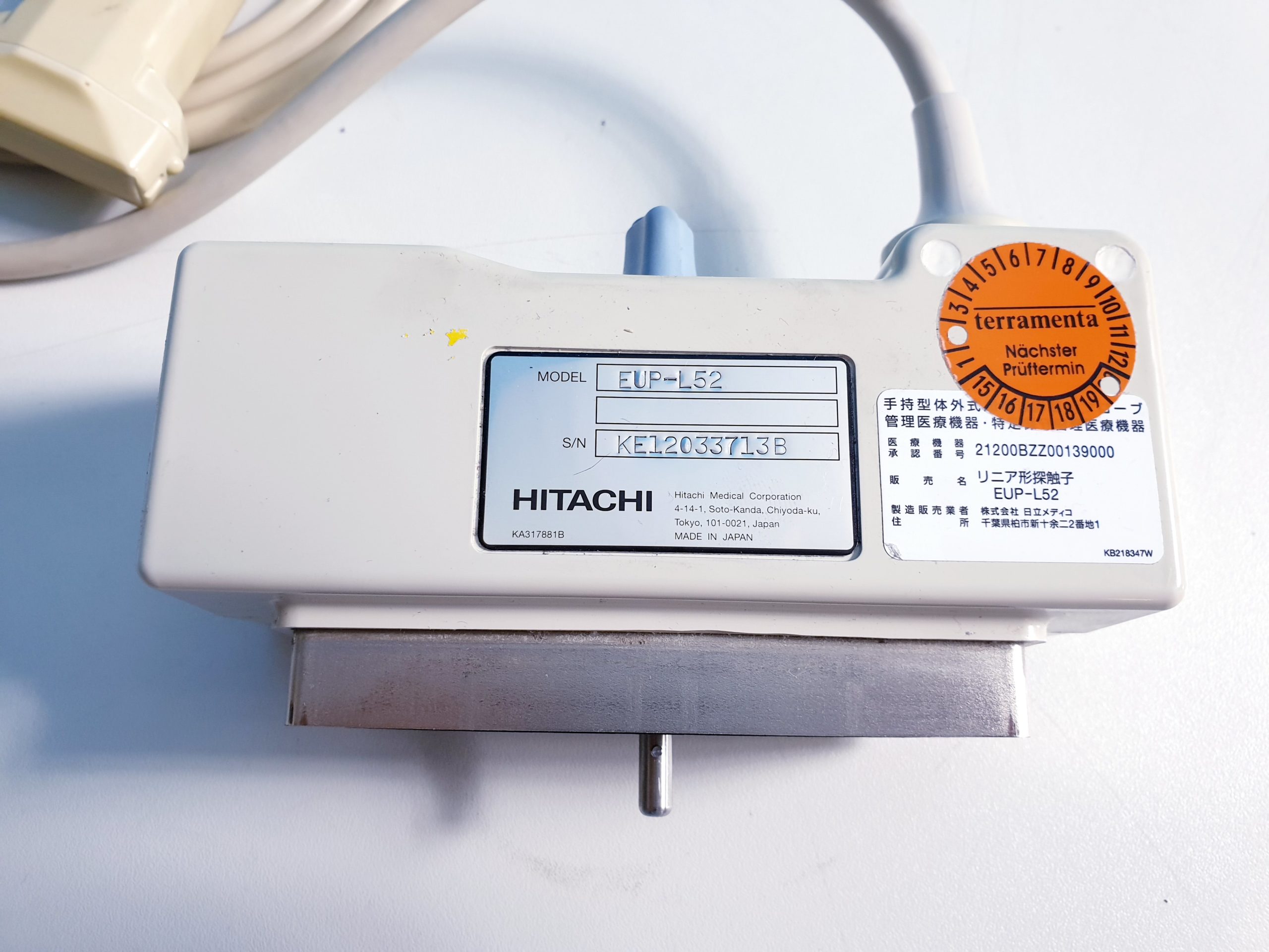 Hitachi EUP-L52 Ultraschallsonde Linear Sonde thumbnail 2