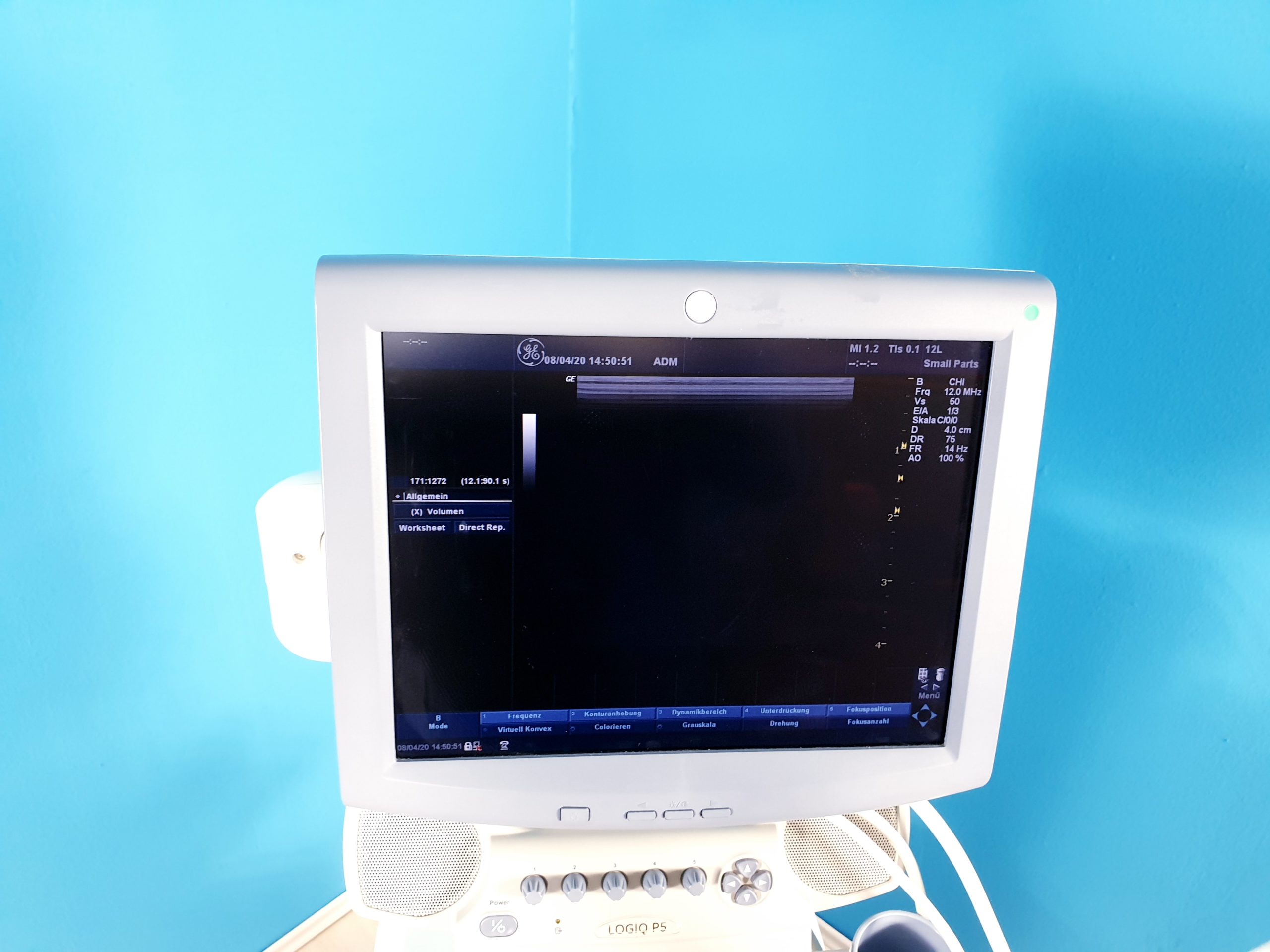 GE LOGIQ P5 Gynäkologie mit 3D/4D Sonde Linear, Endovaginal + Printer BT08 thumbnail 6